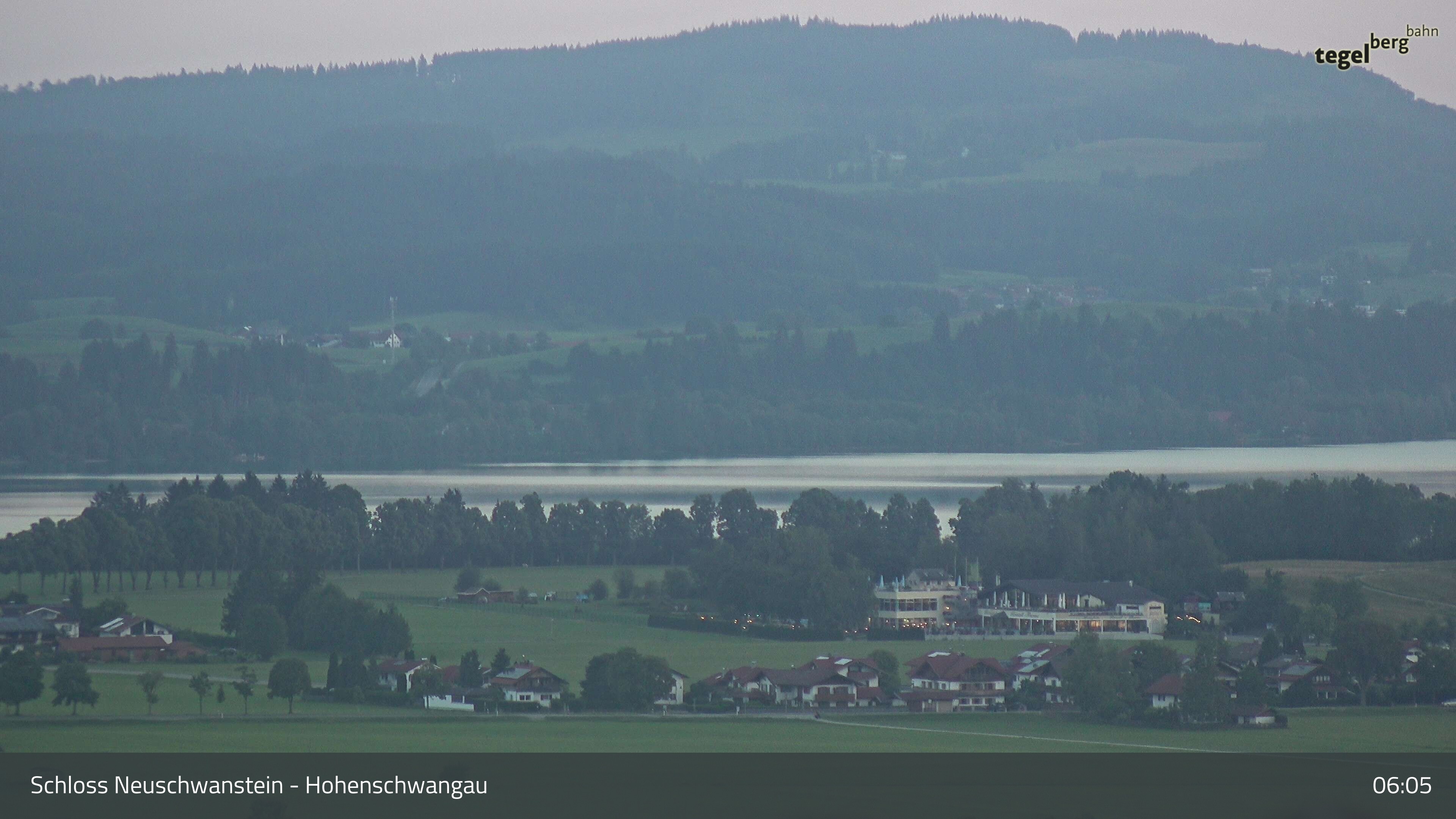 Archiv Foto Webcam Forggensee, Südufer und Schwangau