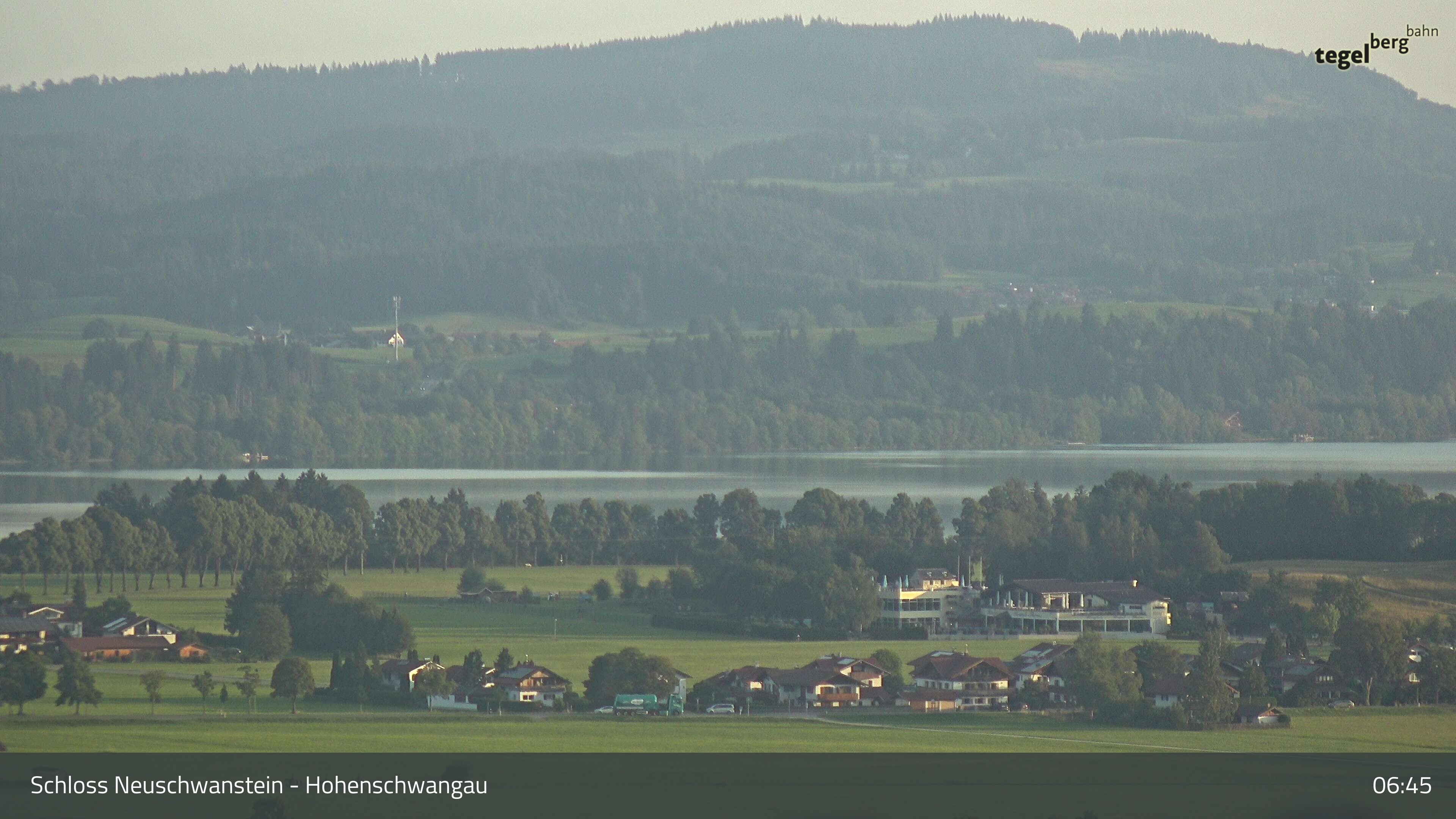 Archiv Foto Webcam Forggensee, Südufer und Schwangau