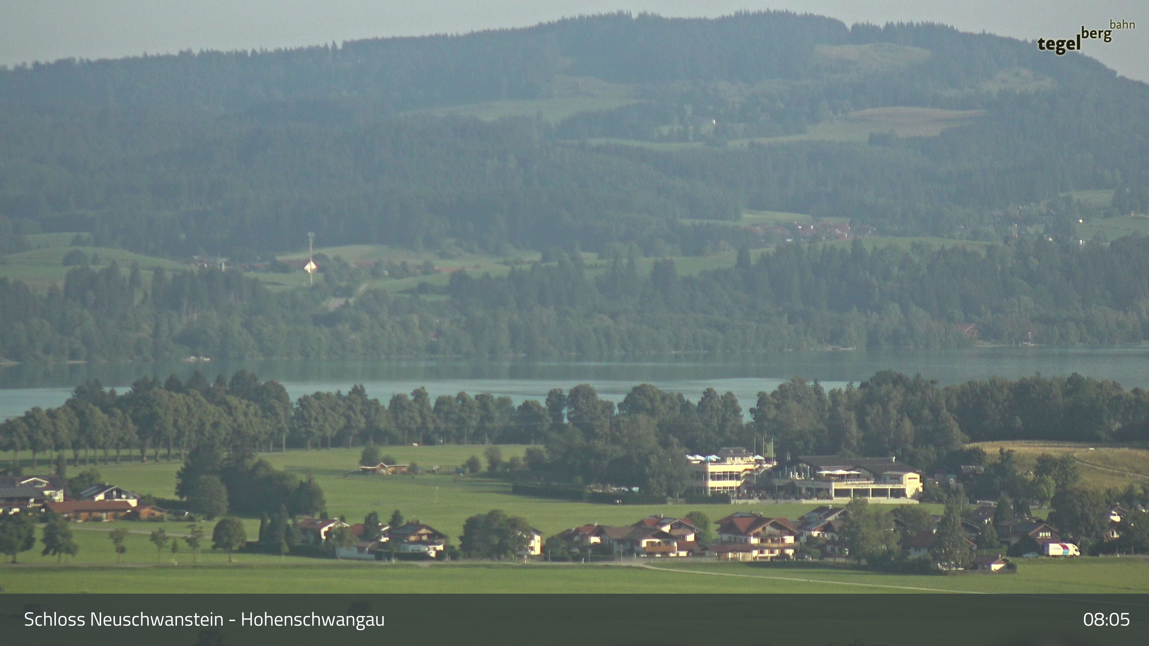Archiv Foto Webcam Forggensee, Südufer und Schwangau