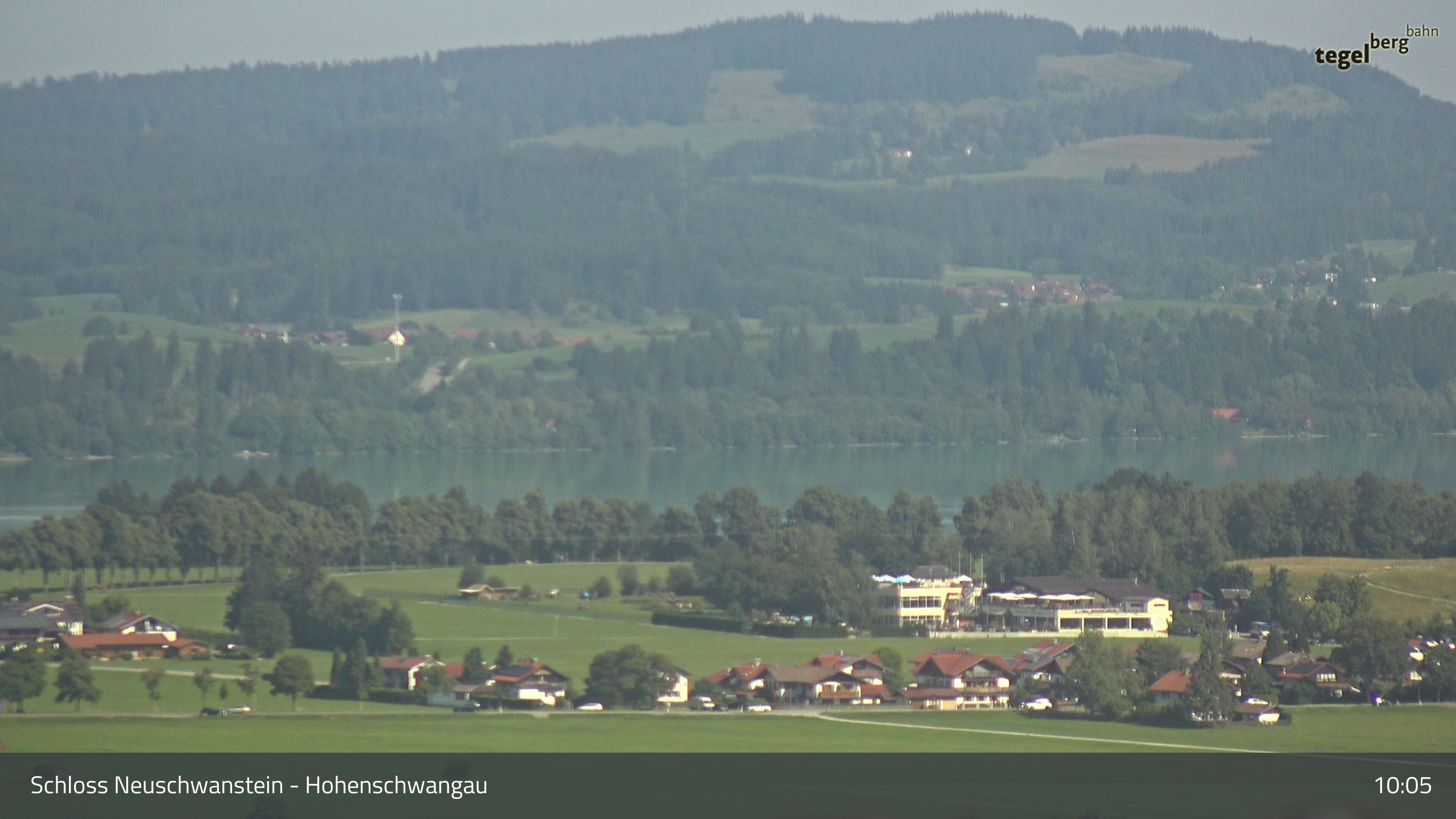 Archiv Foto Webcam Forggensee, Südufer und Schwangau