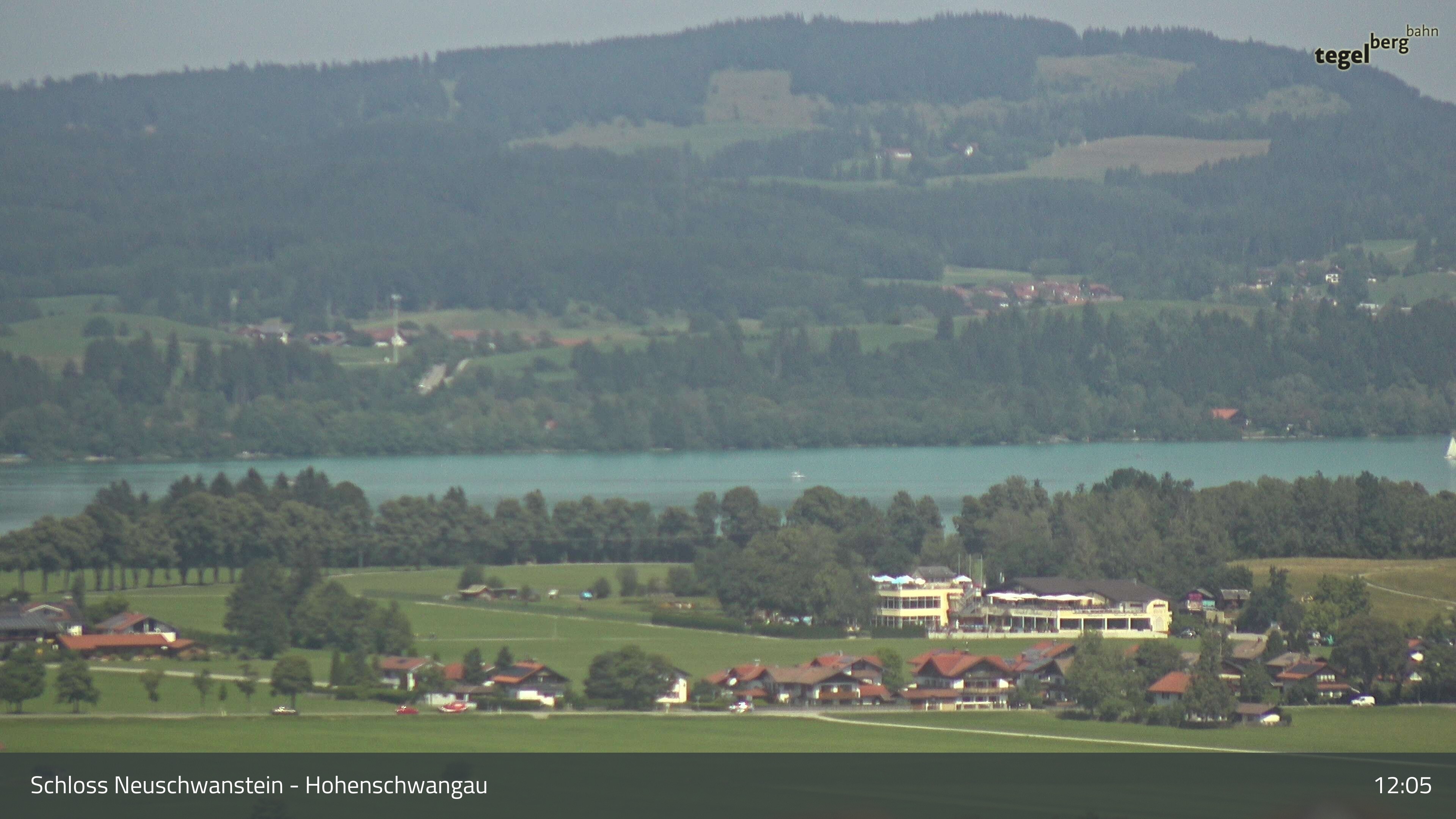 Archiv Foto Webcam Forggensee, Südufer und Schwangau