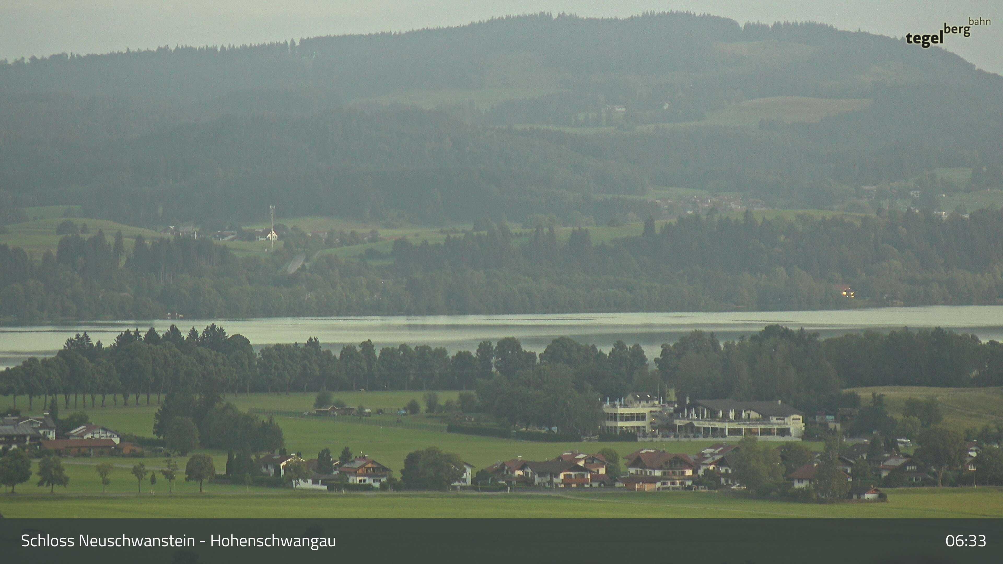 Archiv Foto Webcam Forggensee, Südufer und Schwangau