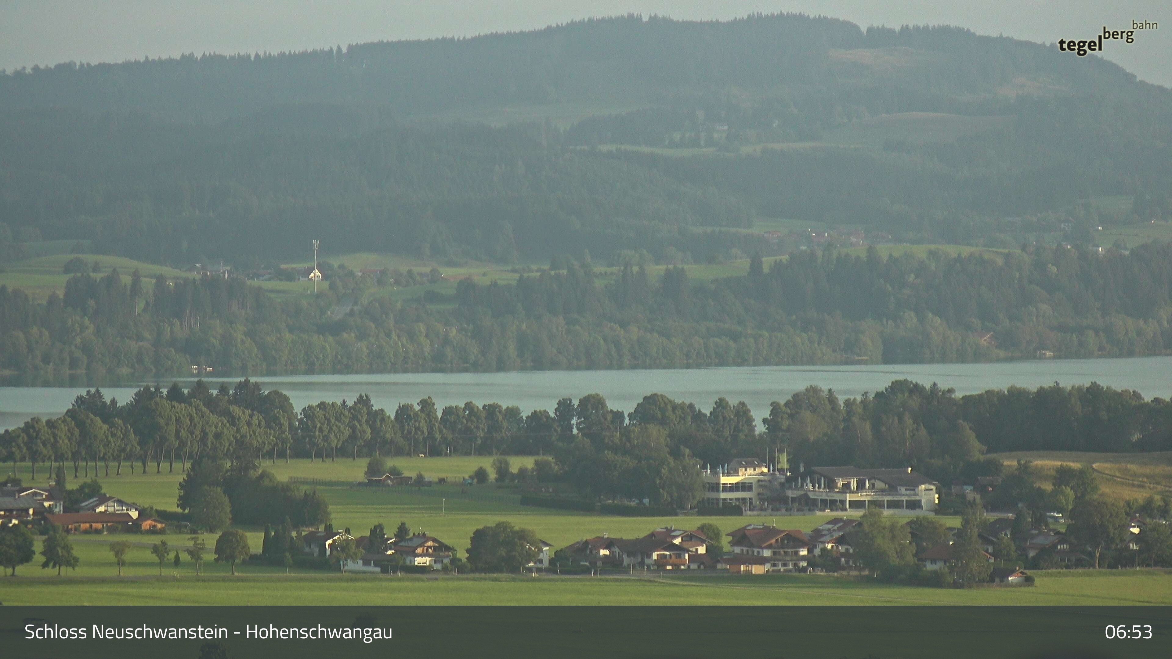 Archiv Foto Webcam Forggensee, Südufer und Schwangau