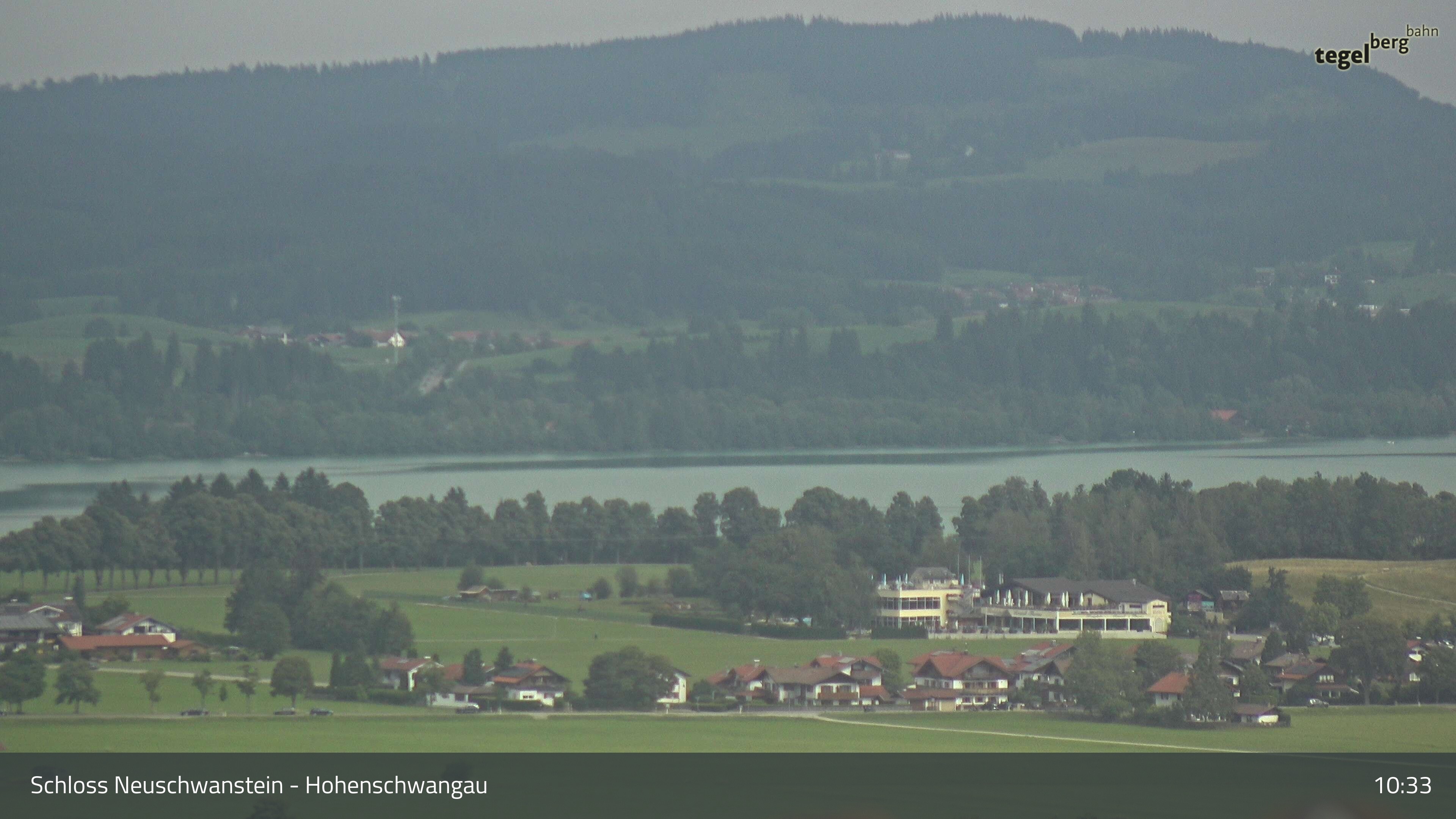 Archiv Foto Webcam Forggensee, Südufer und Schwangau