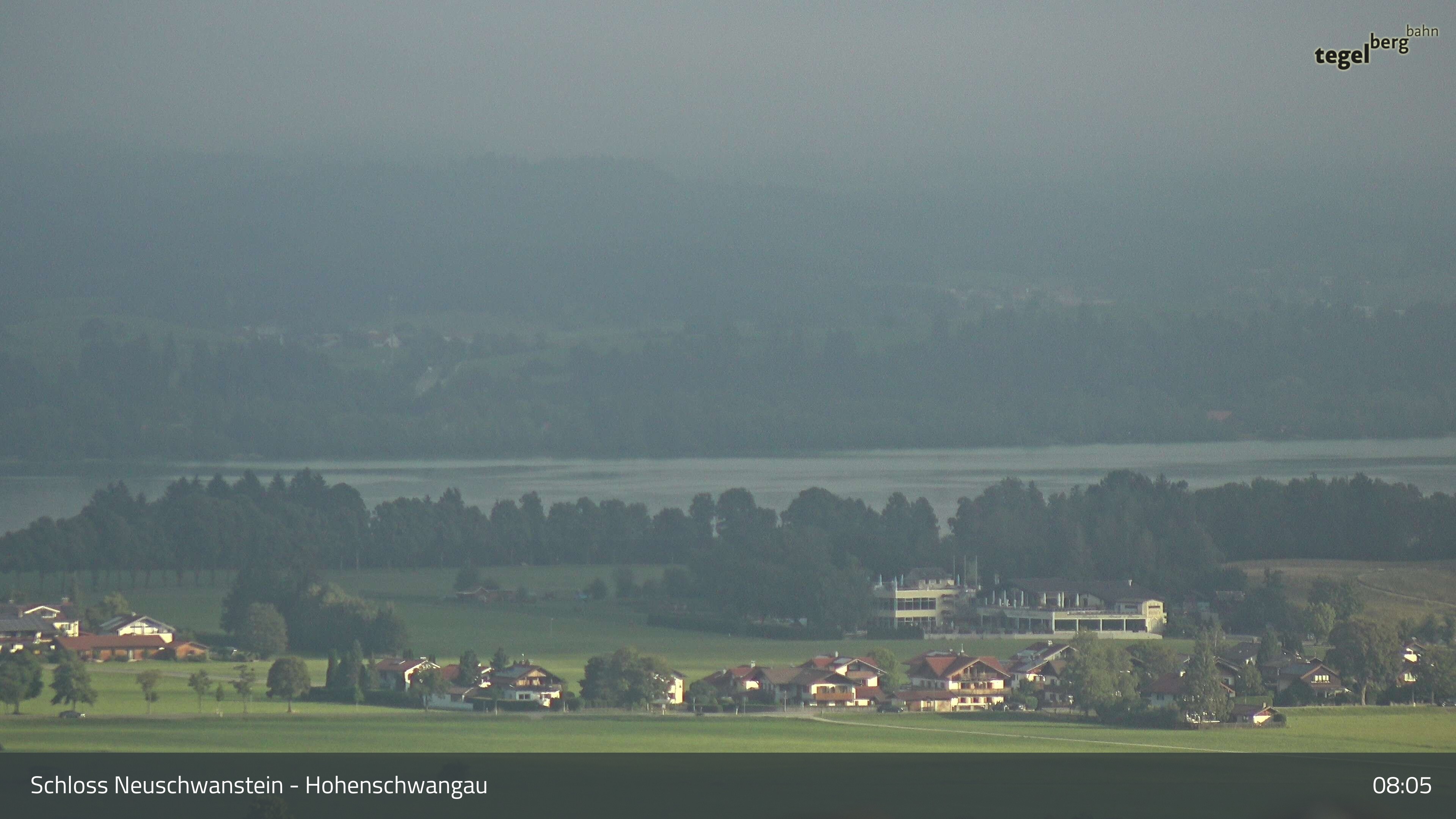 Archiv Foto Webcam Forggensee, Südufer und Schwangau