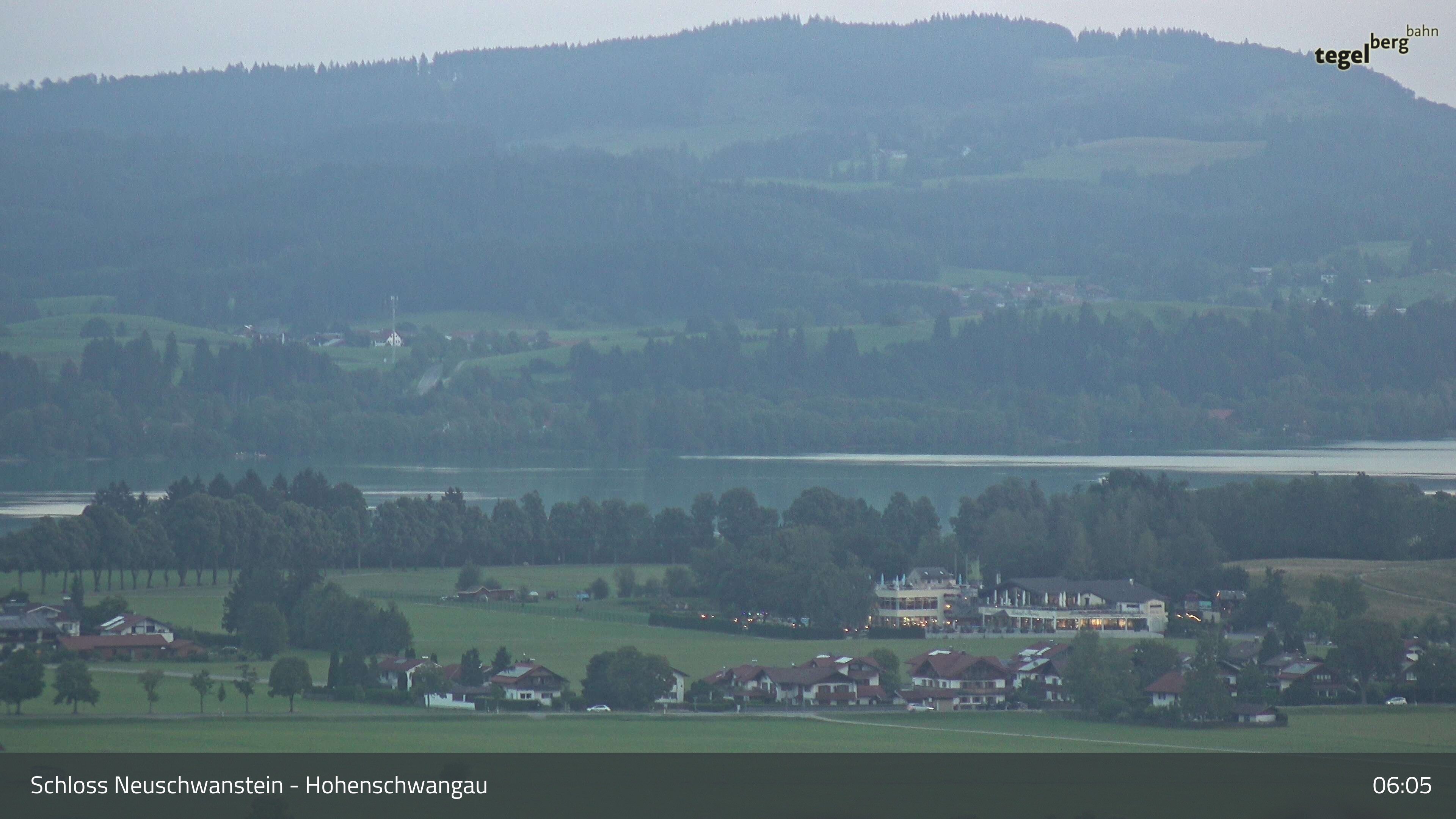 Archiv Foto Webcam Forggensee, Südufer und Schwangau
