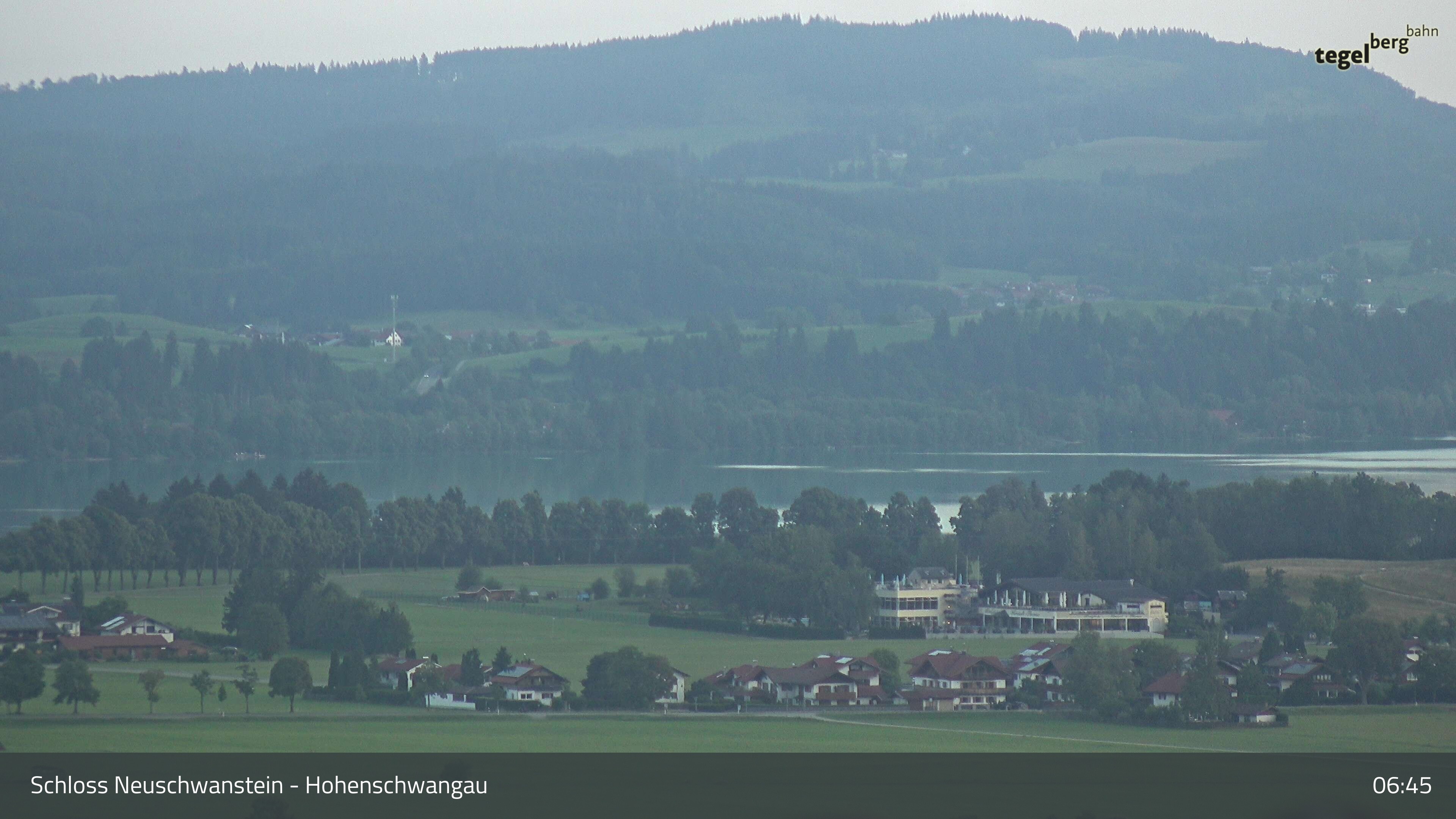 Archiv Foto Webcam Forggensee, Südufer und Schwangau