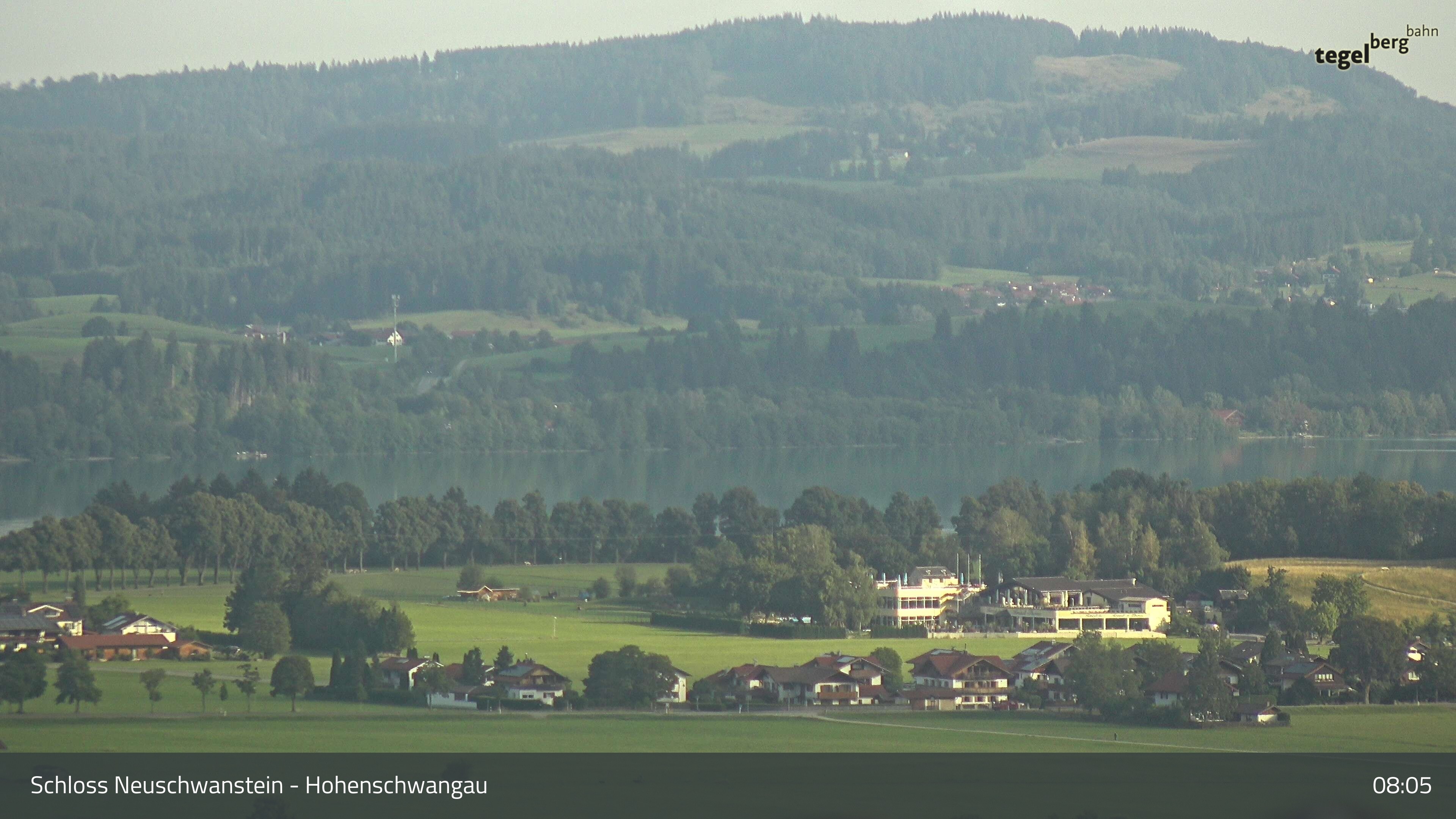 Archiv Foto Webcam Forggensee, Südufer und Schwangau