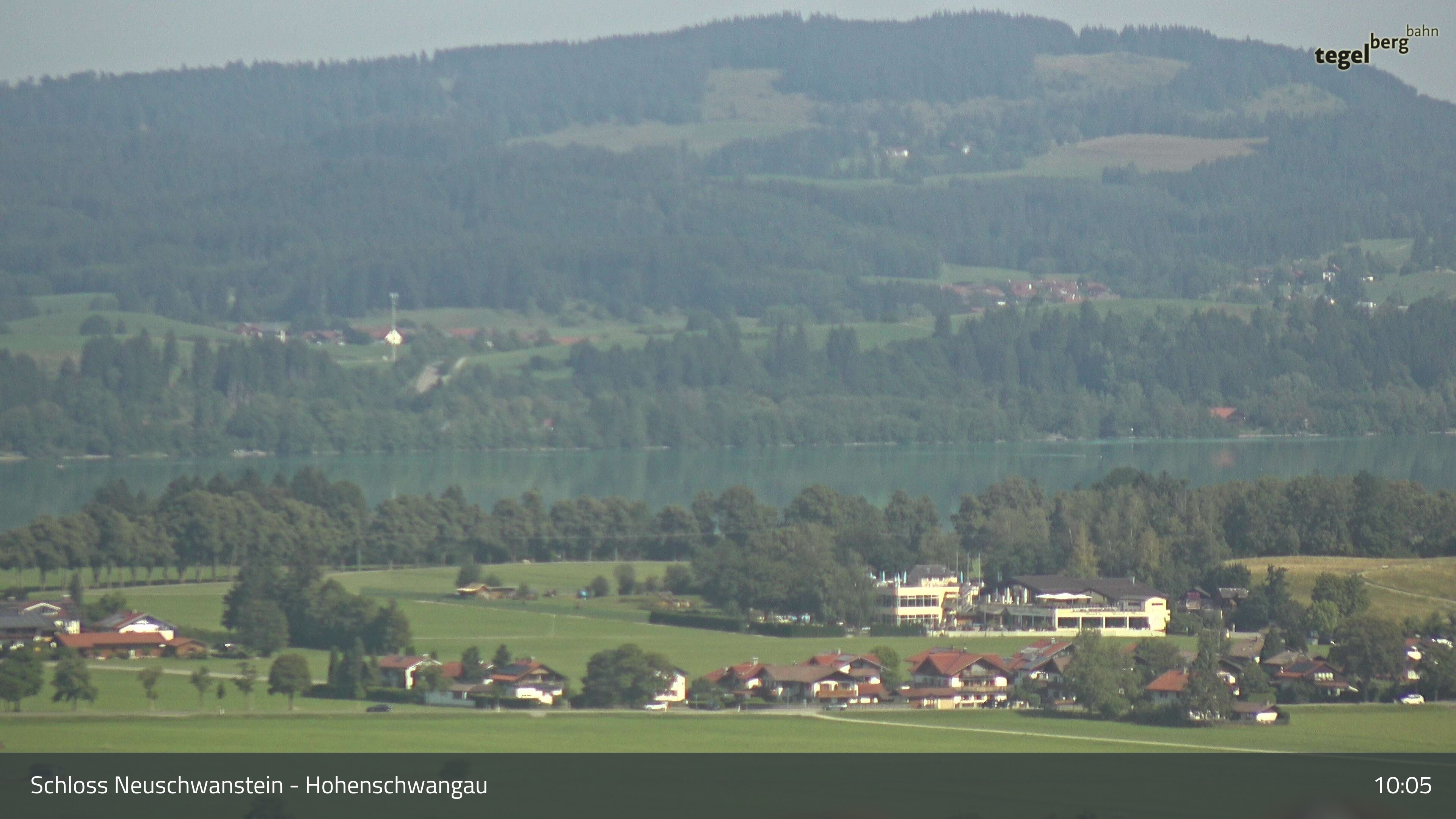 Archiv Foto Webcam Forggensee, Südufer und Schwangau