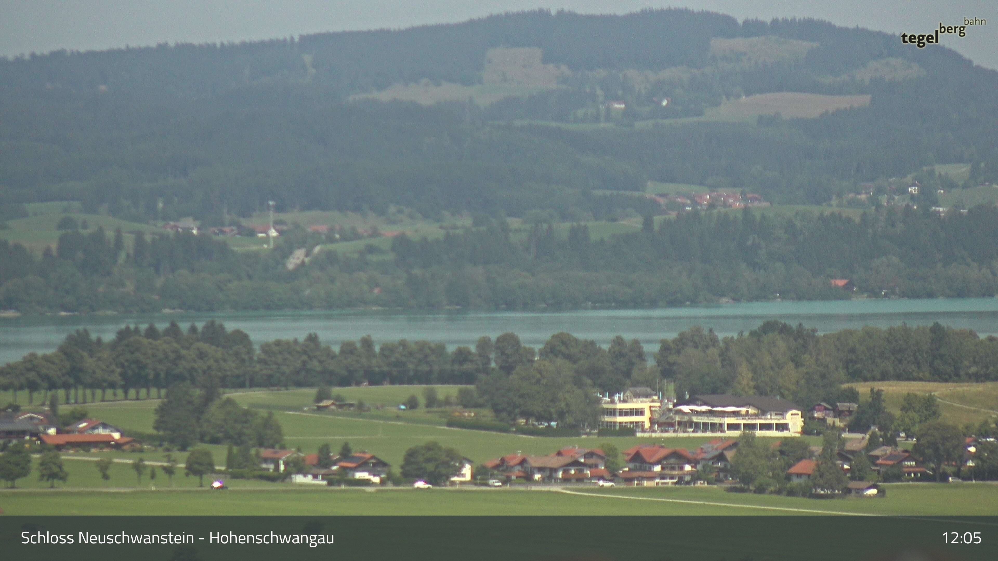 Archiv Foto Webcam Forggensee, Südufer und Schwangau