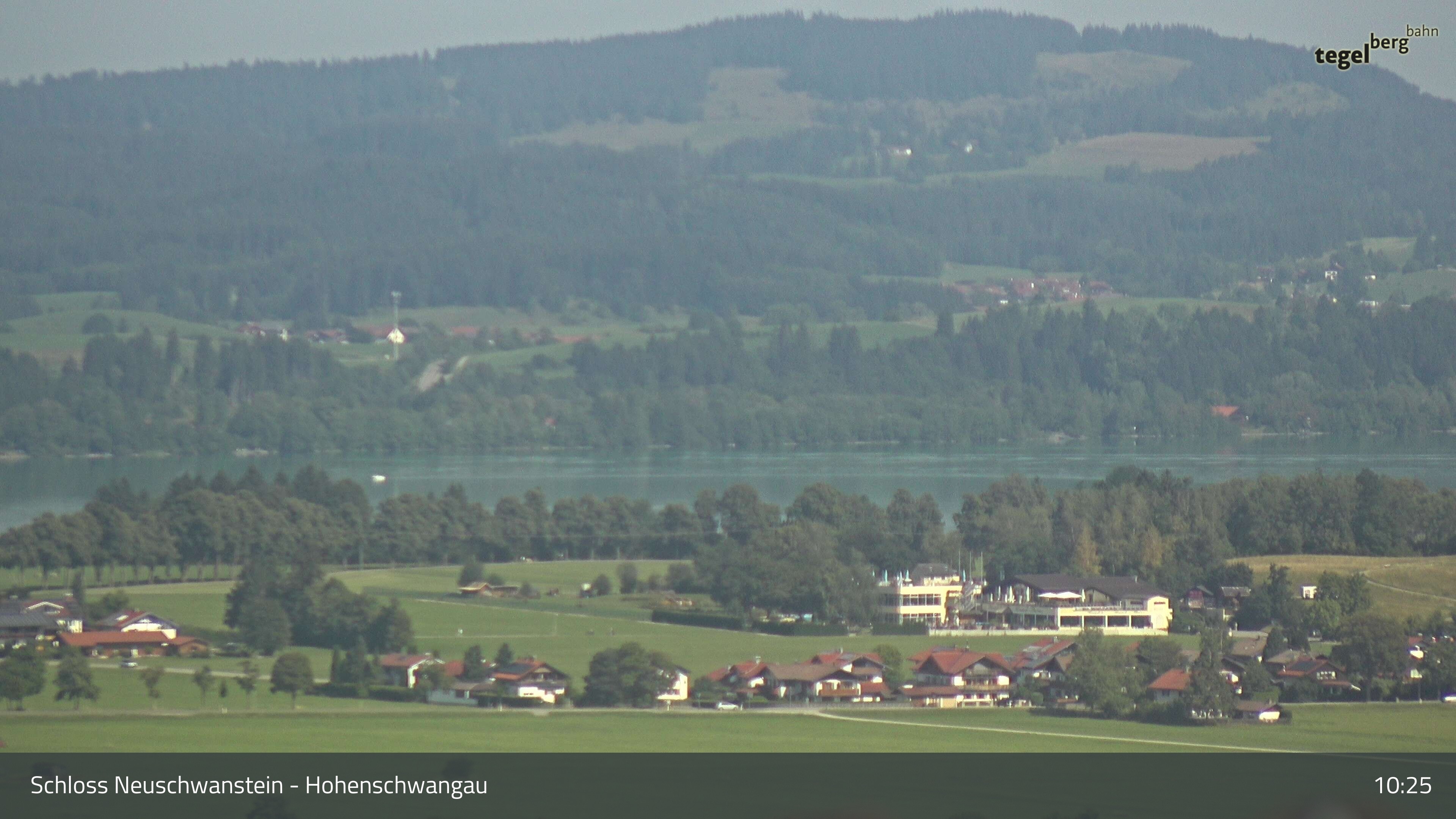 Archiv Foto Webcam Forggensee, Südufer und Schwangau