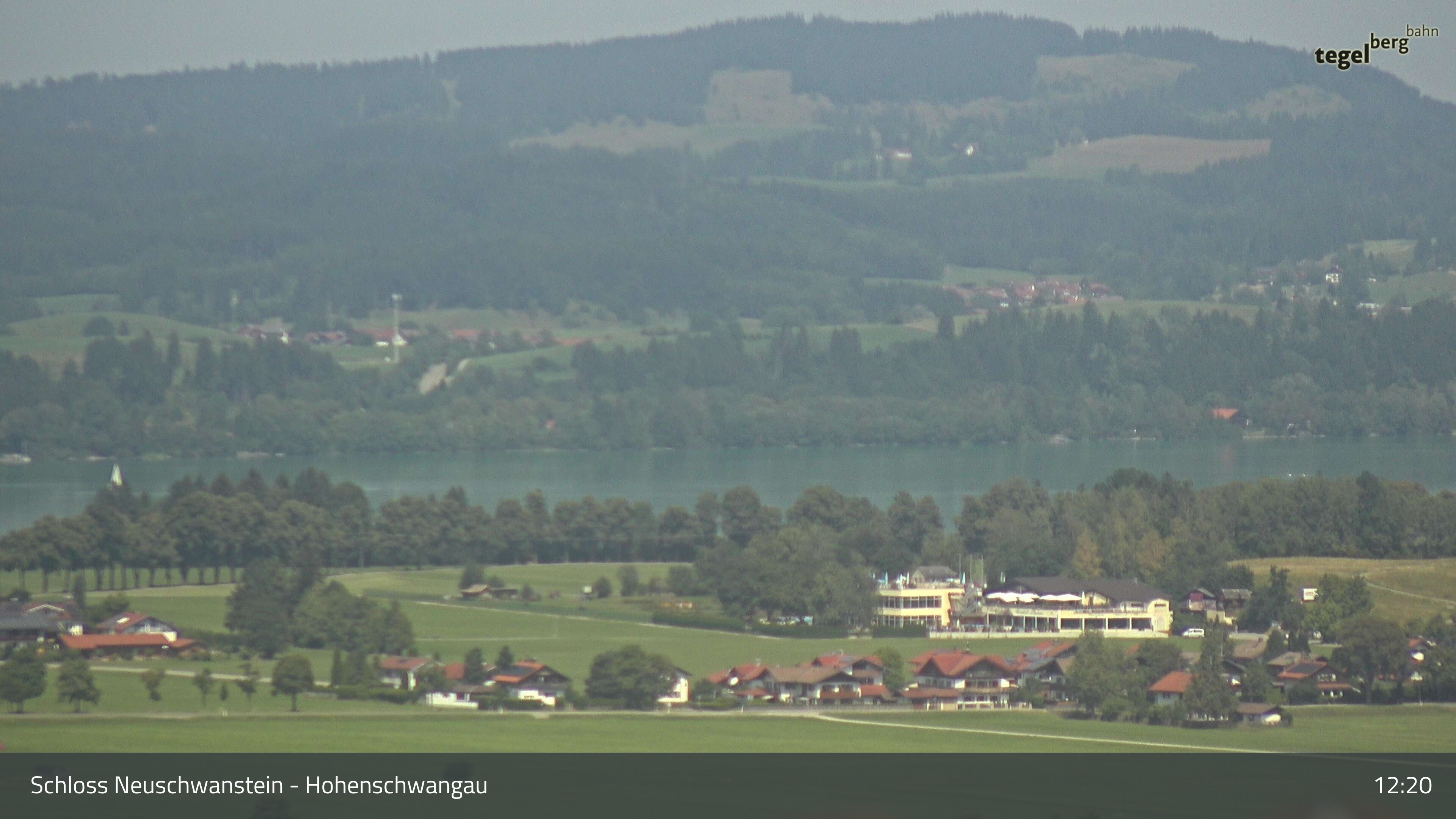 Archiv Foto Webcam Forggensee, Südufer und Schwangau