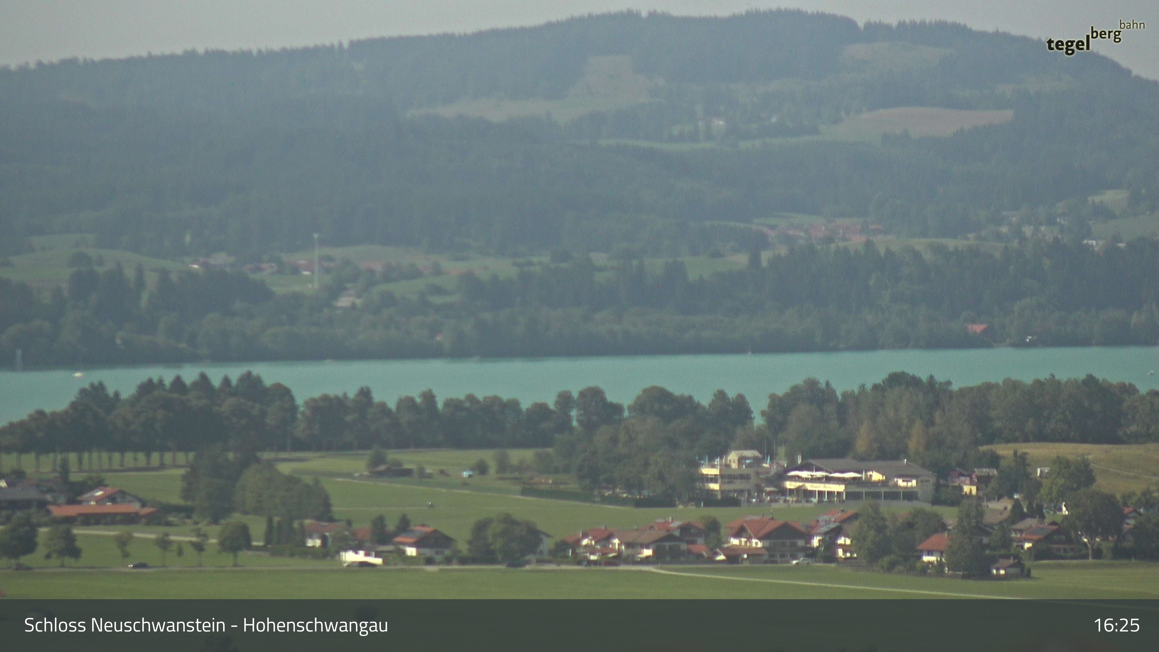 Archiv Foto Webcam Forggensee, Südufer und Schwangau