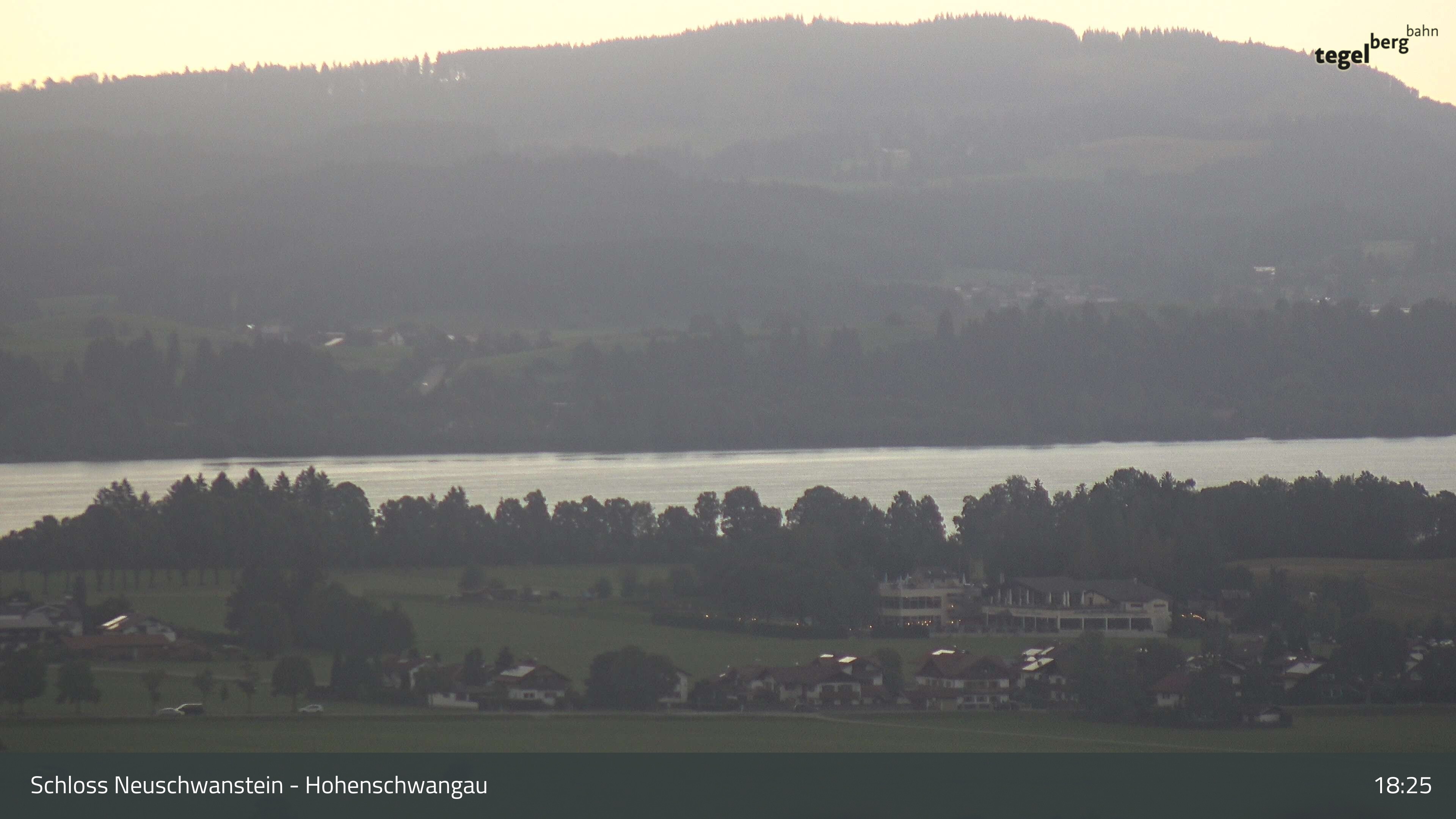 Archiv Foto Webcam Forggensee, Südufer und Schwangau