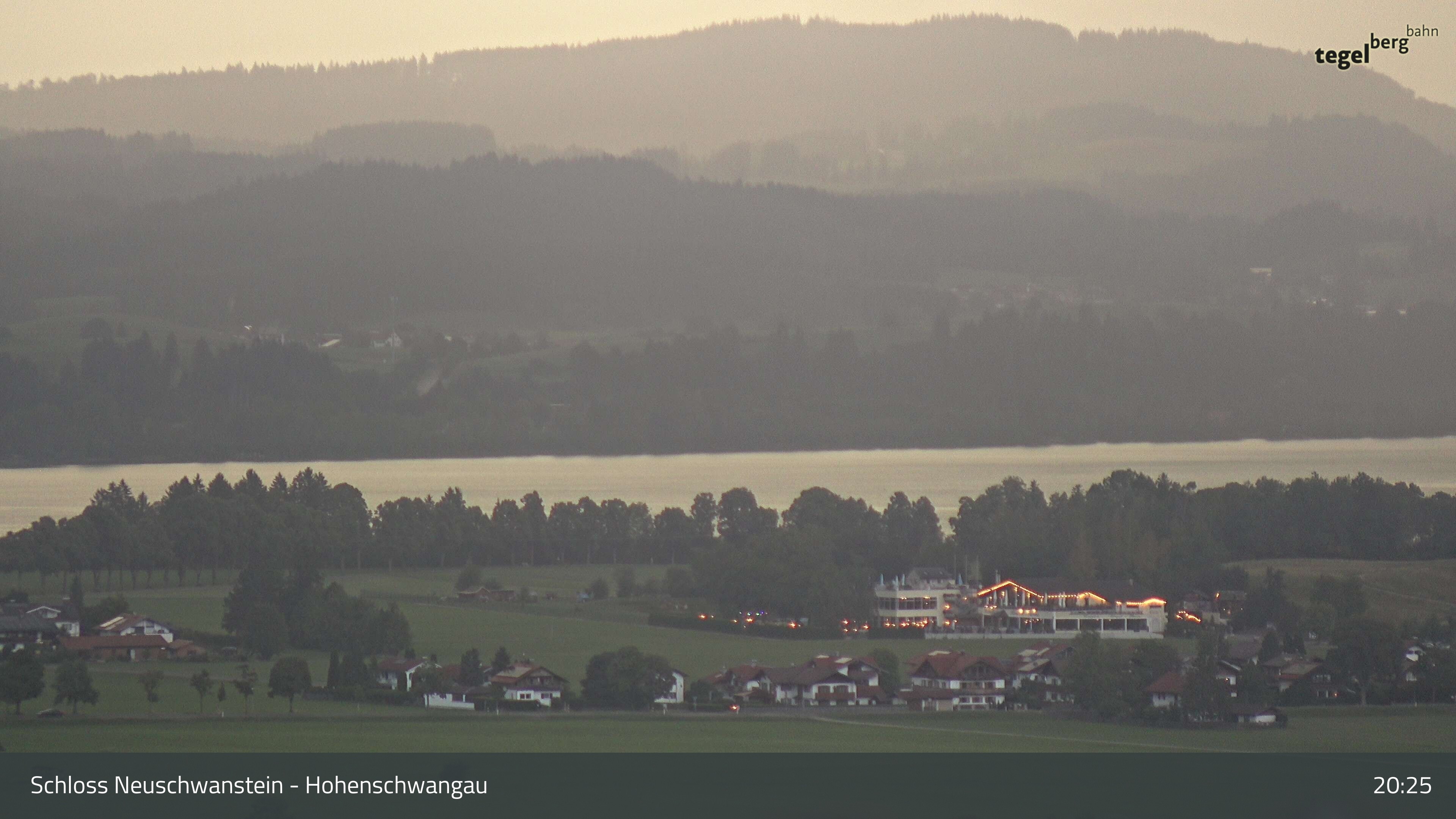 Archiv Foto Webcam Forggensee, Südufer und Schwangau