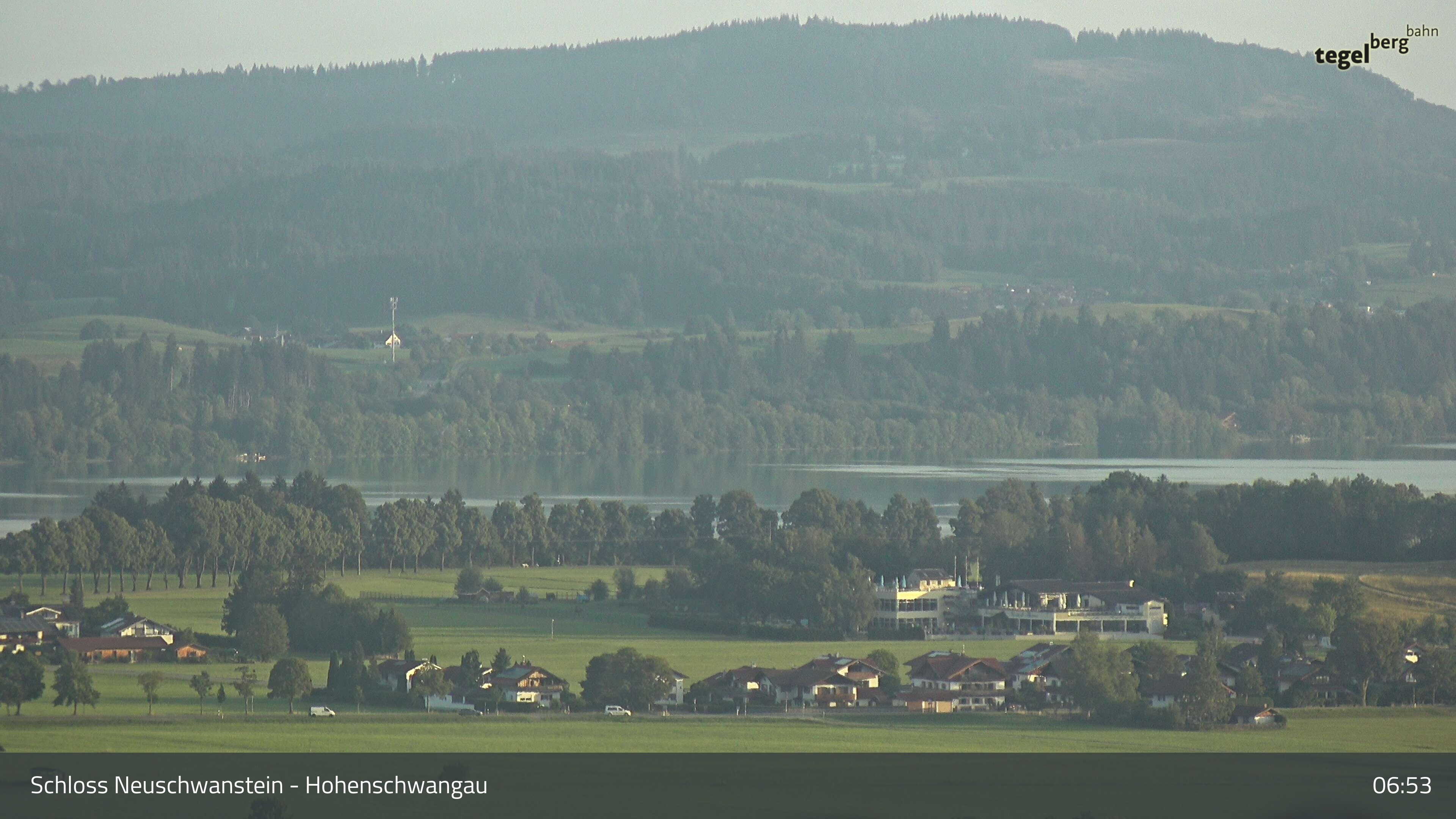 Archiv Foto Webcam Forggensee, Südufer und Schwangau