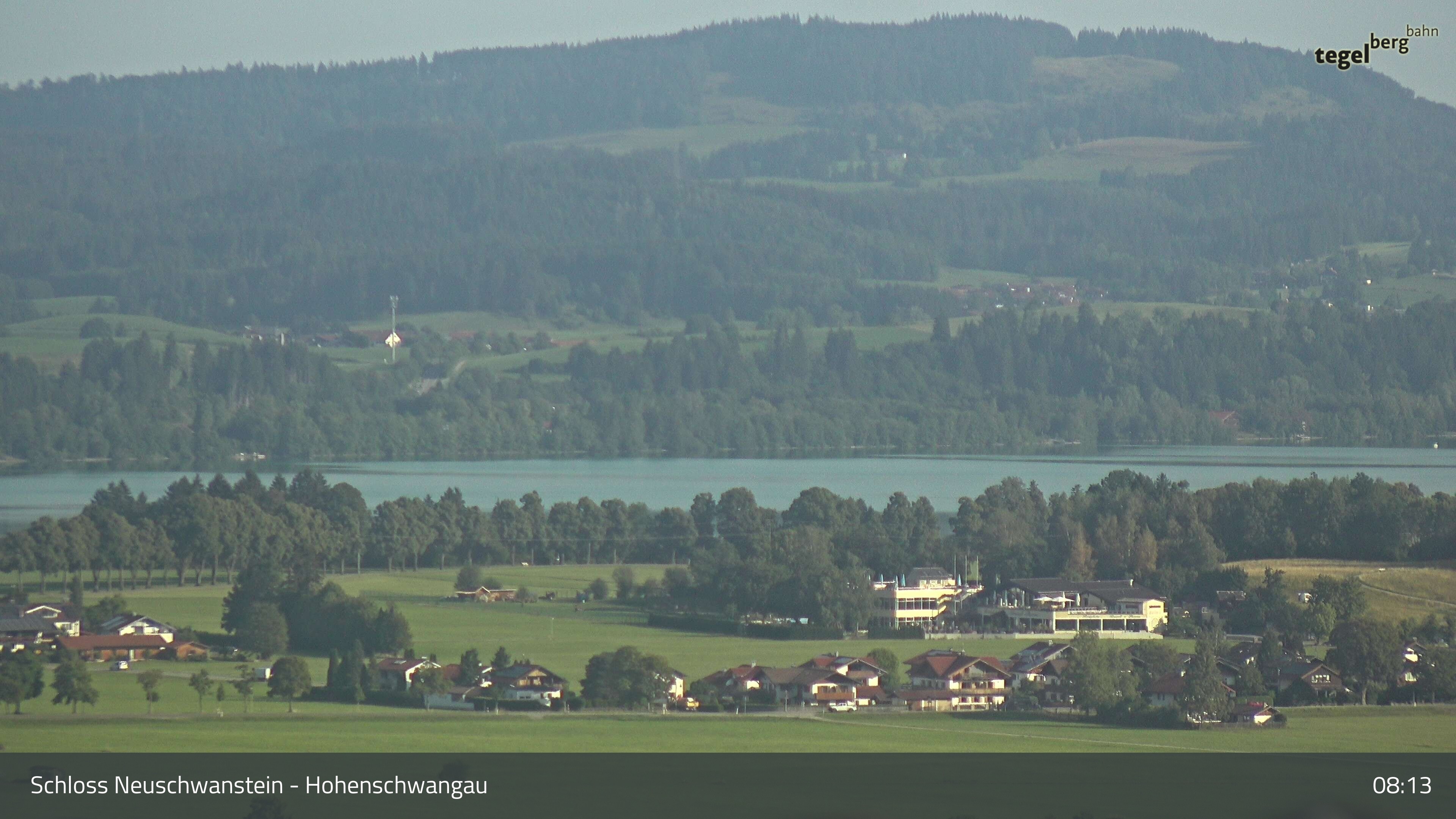 Archiv Foto Webcam Forggensee, Südufer und Schwangau