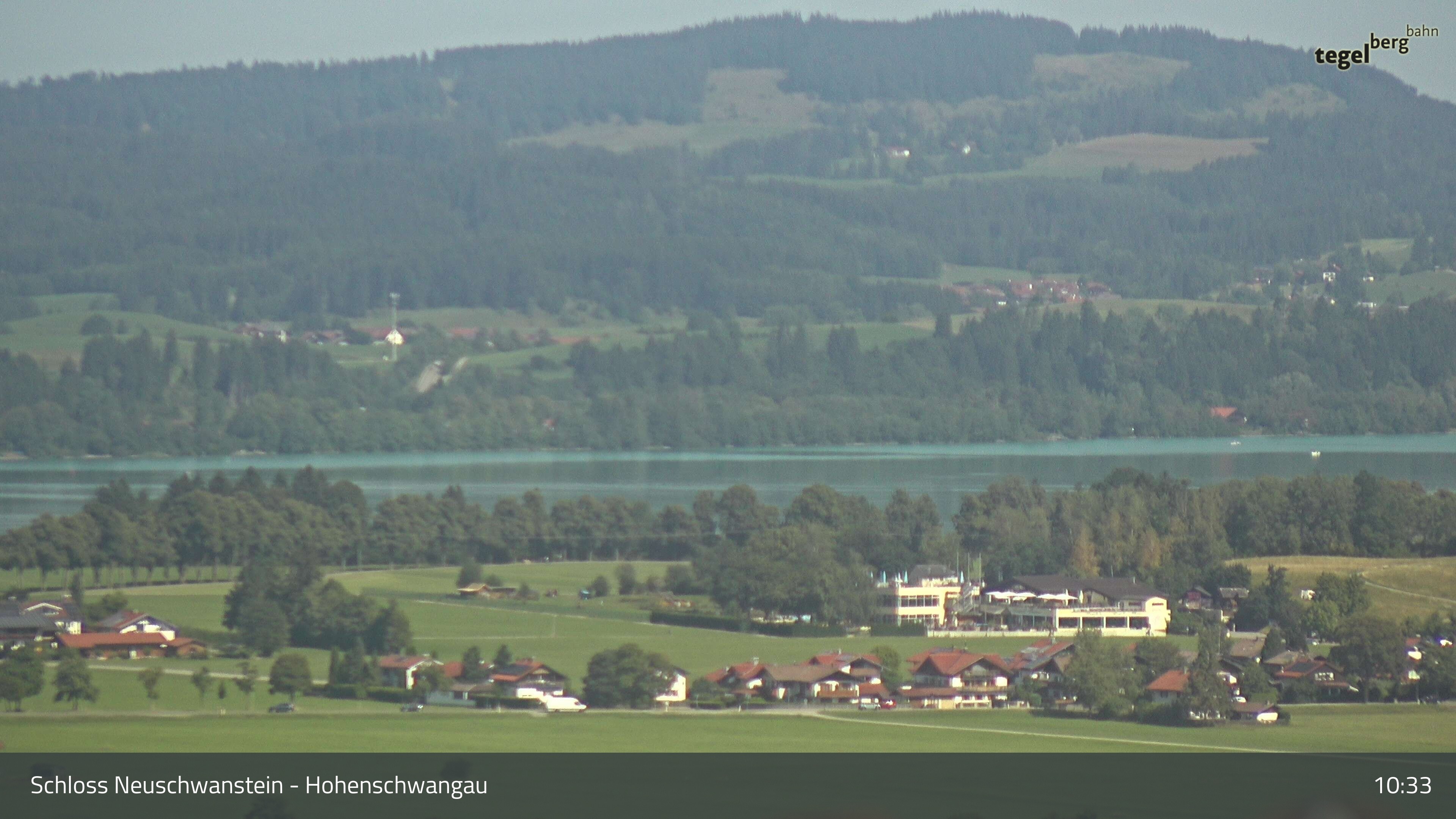 Archiv Foto Webcam Forggensee, Südufer und Schwangau