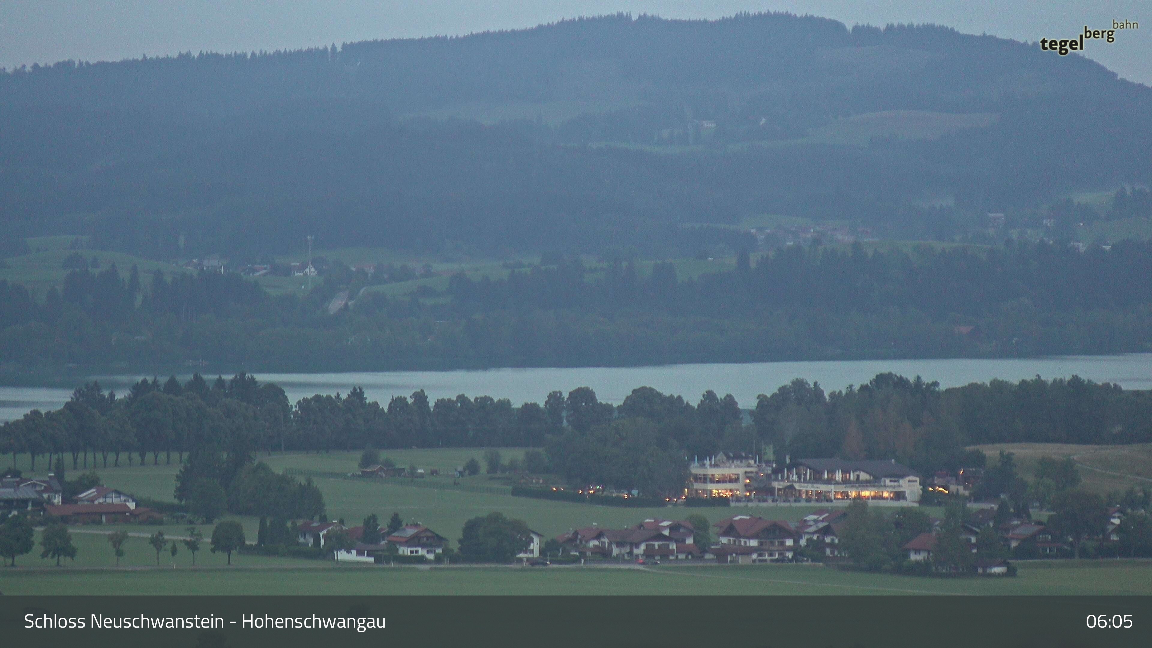 Archiv Foto Webcam Forggensee, Südufer und Schwangau