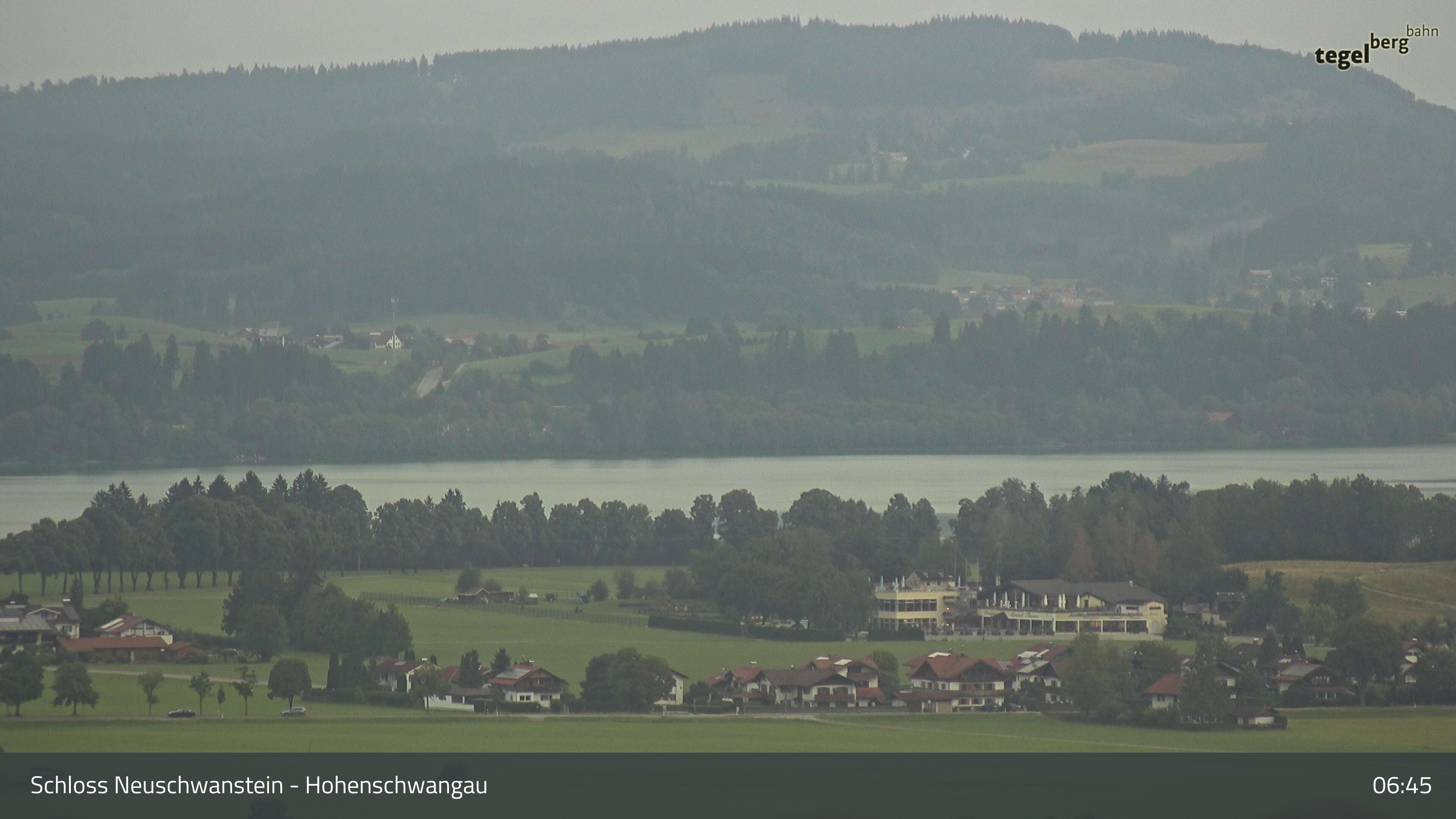 Archiv Foto Webcam Forggensee, Südufer und Schwangau