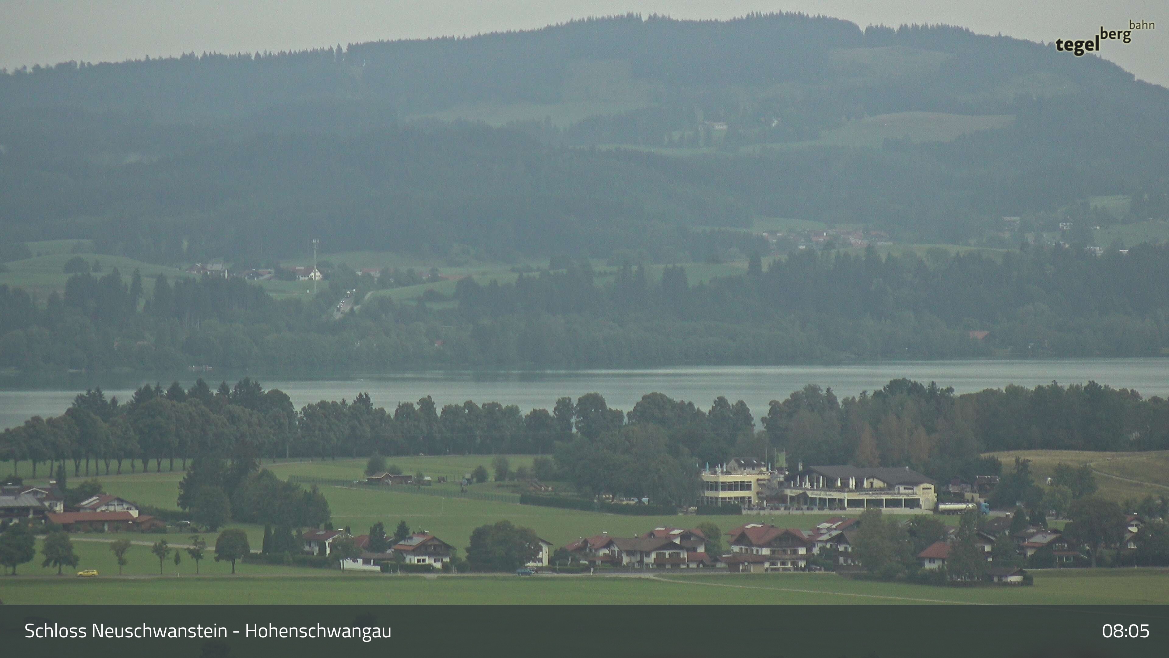 Archiv Foto Webcam Forggensee, Südufer und Schwangau