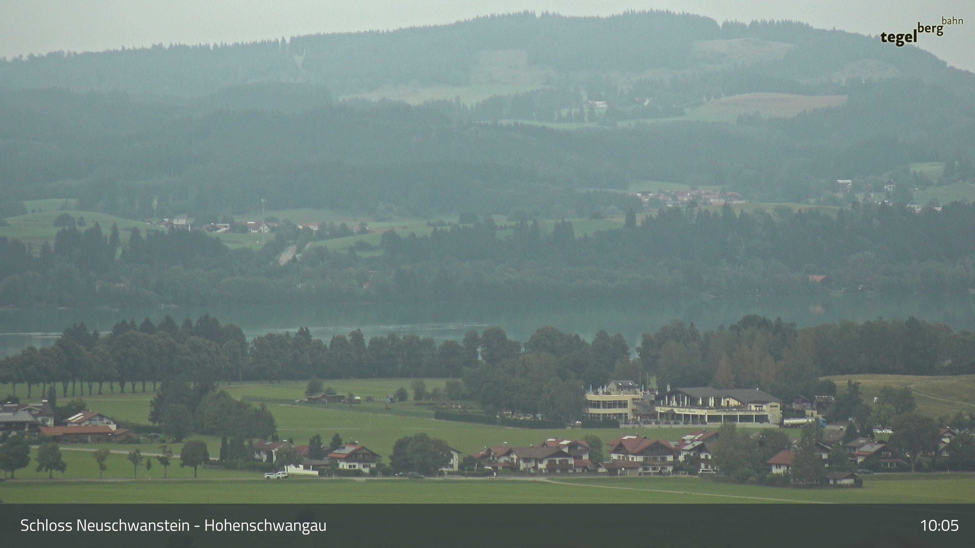 Archiv Foto Webcam Forggensee, Südufer und Schwangau