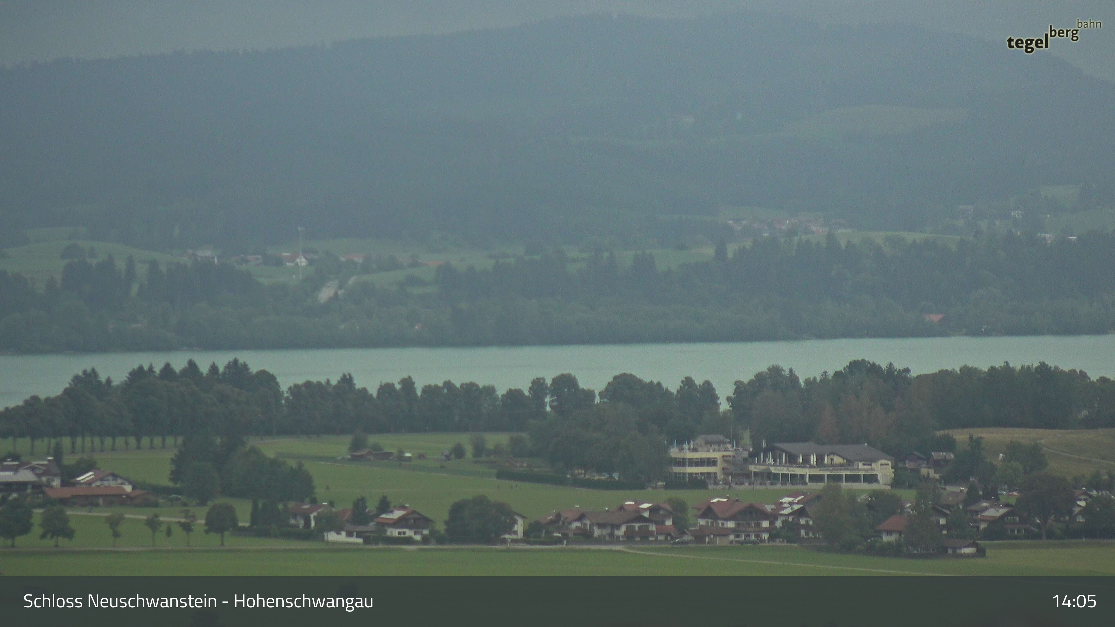 Archiv Foto Webcam Forggensee, Südufer und Schwangau