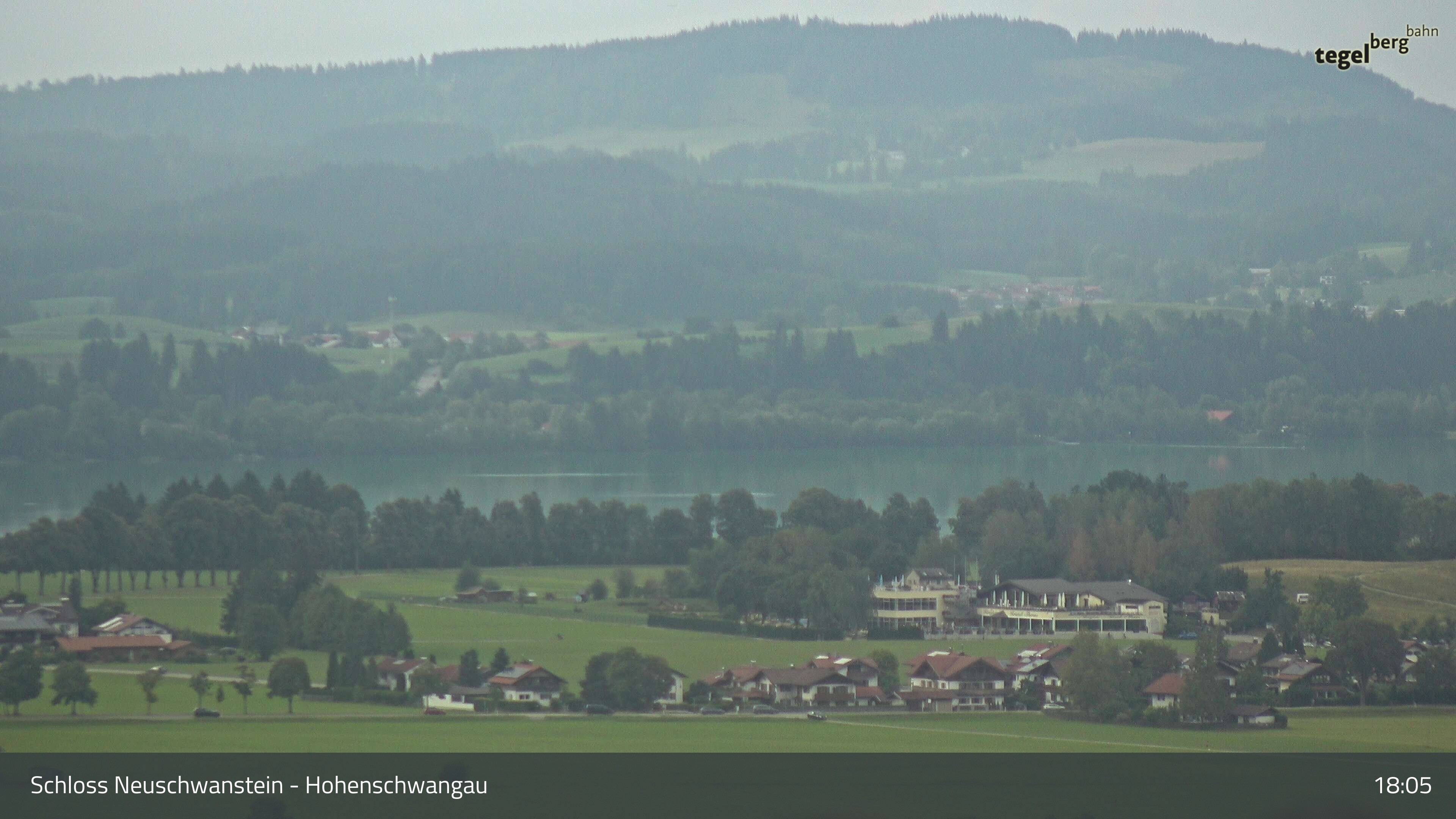 Archiv Foto Webcam Forggensee, Südufer und Schwangau
