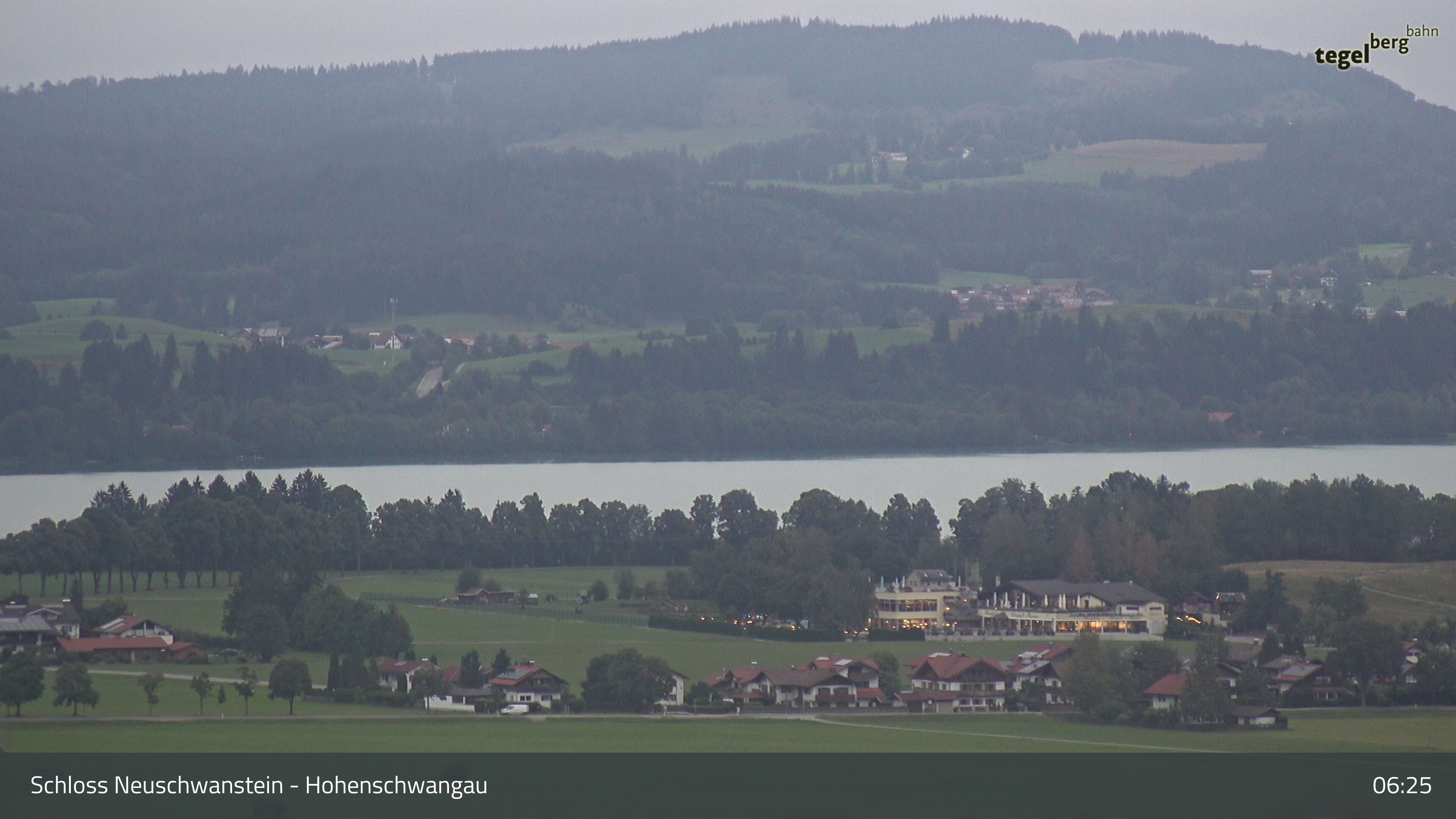 Archiv Foto Webcam Forggensee, Südufer und Schwangau