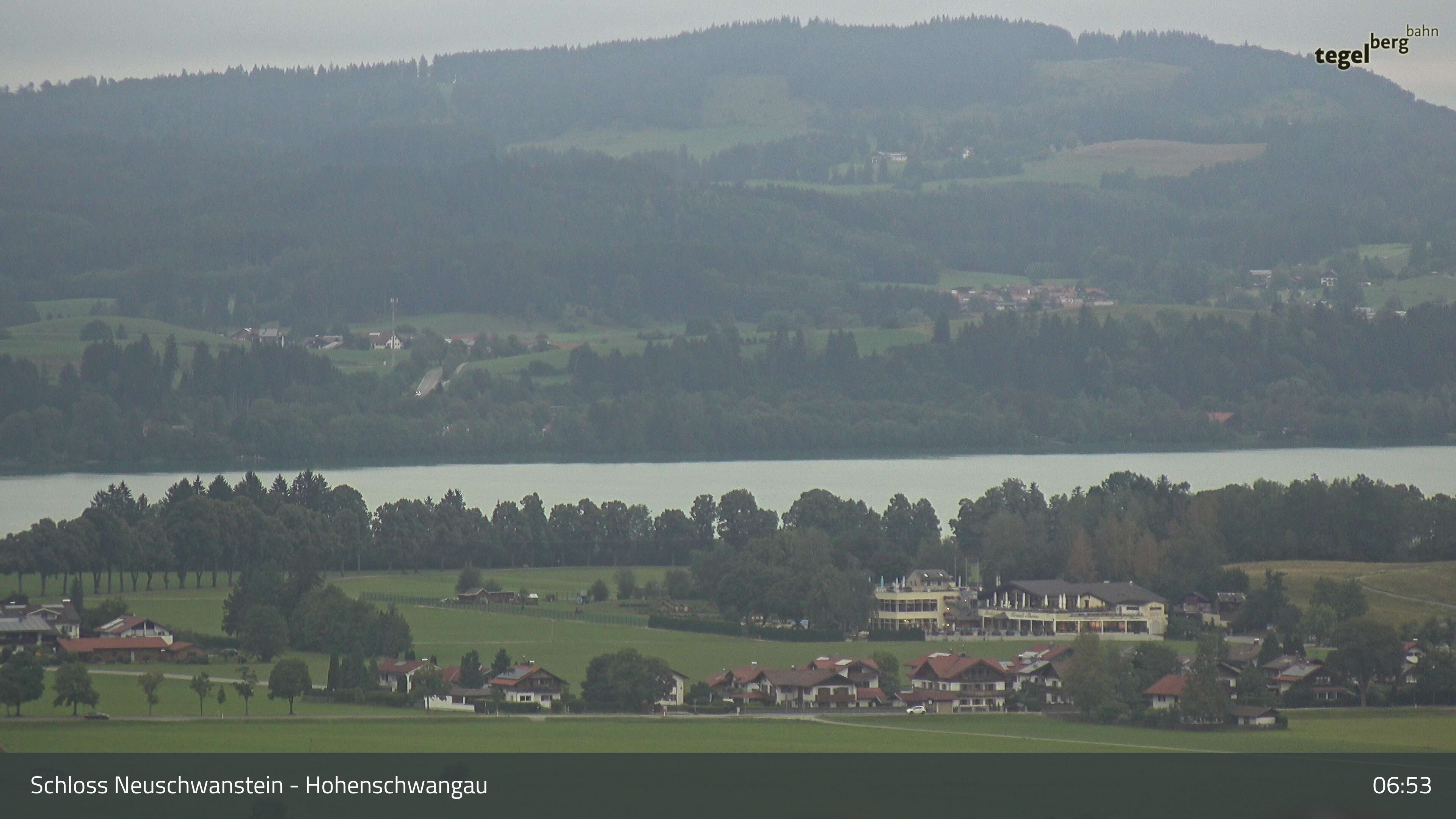 Archiv Foto Webcam Forggensee, Südufer und Schwangau