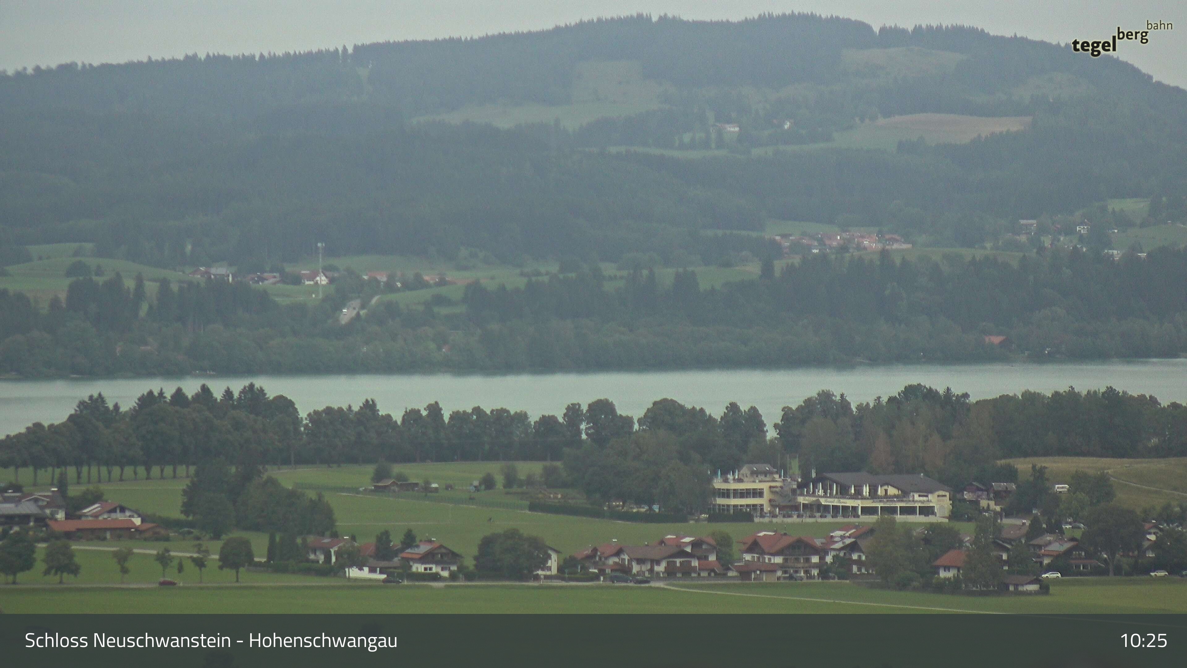 Archiv Foto Webcam Forggensee, Südufer und Schwangau