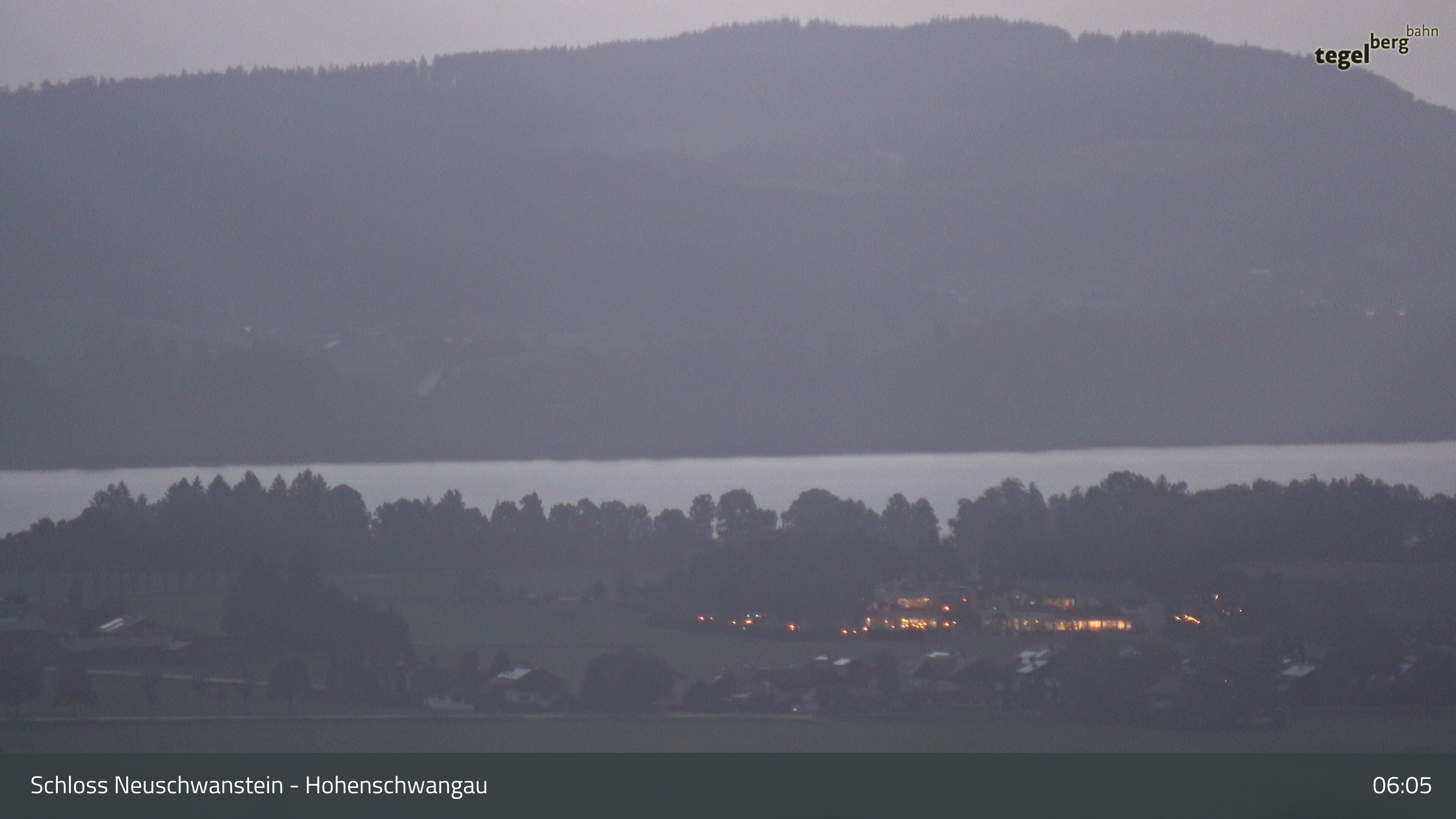 Archiv Foto Webcam Forggensee, Südufer und Schwangau