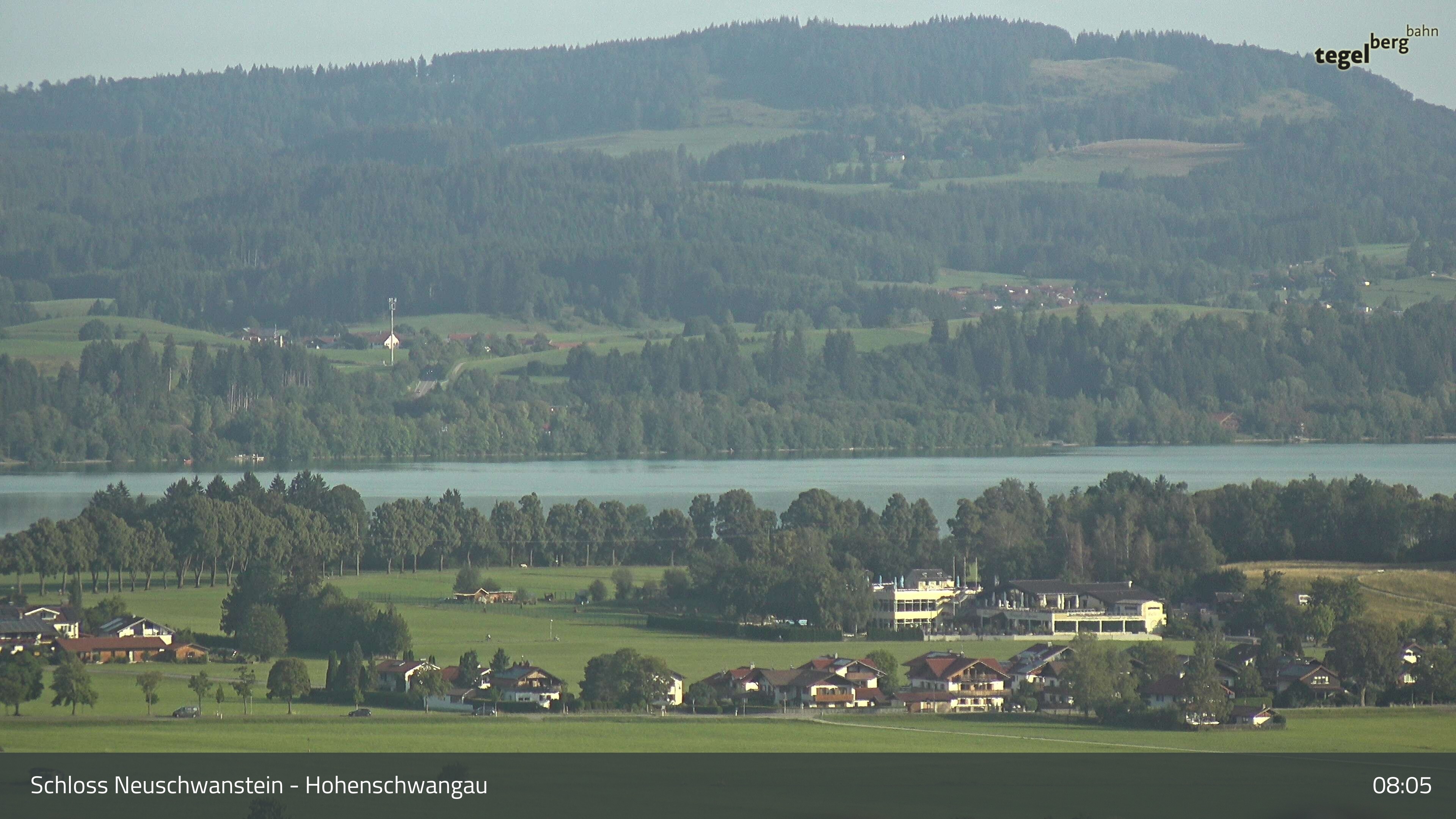 Archiv Foto Webcam Forggensee, Südufer und Schwangau