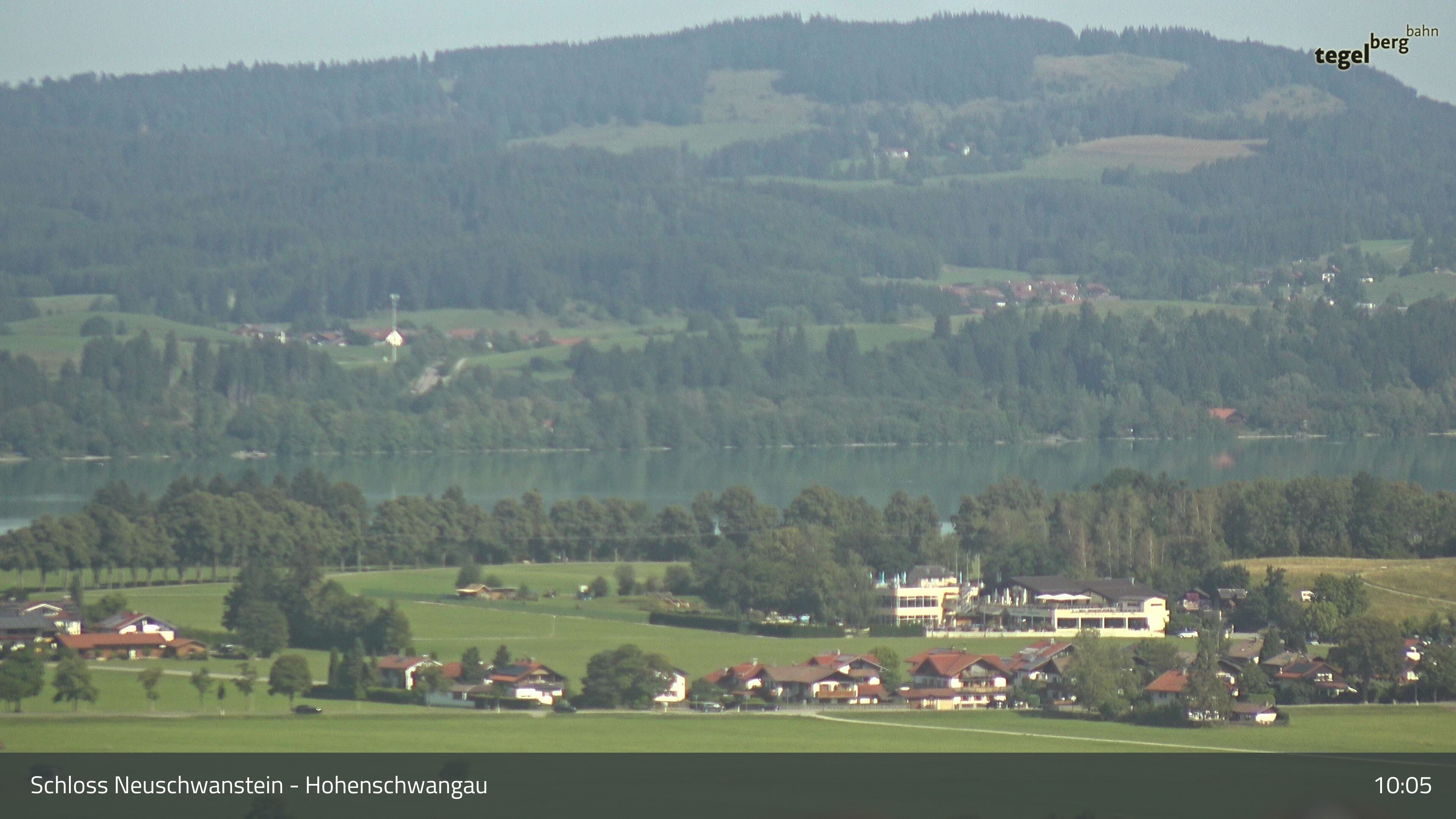 Archiv Foto Webcam Forggensee, Südufer und Schwangau