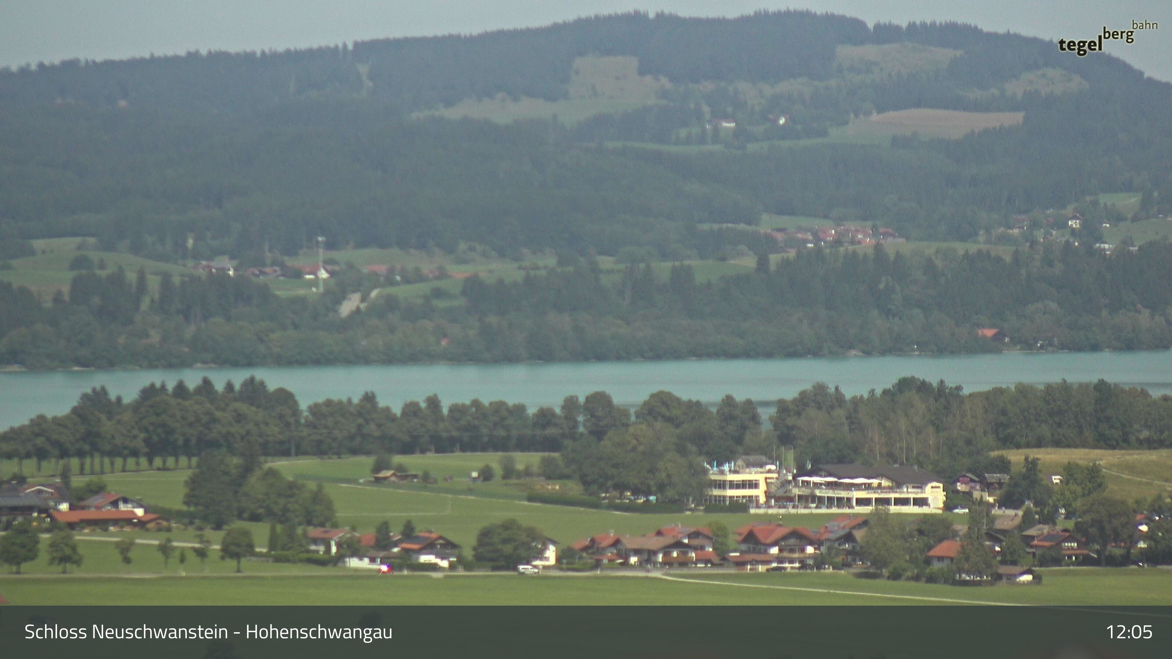 Archiv Foto Webcam Forggensee, Südufer und Schwangau