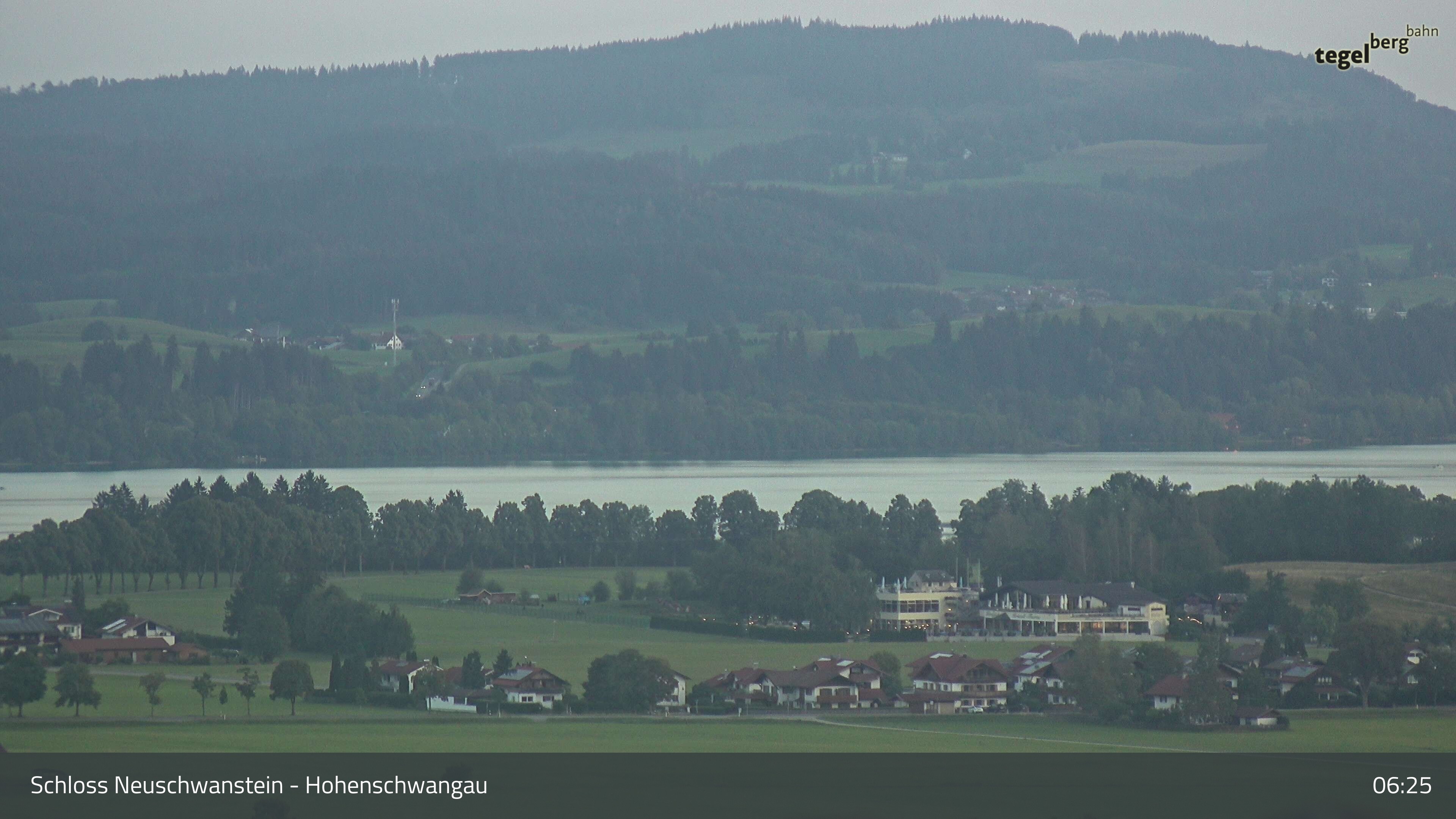 Archiv Foto Webcam Forggensee, Südufer und Schwangau
