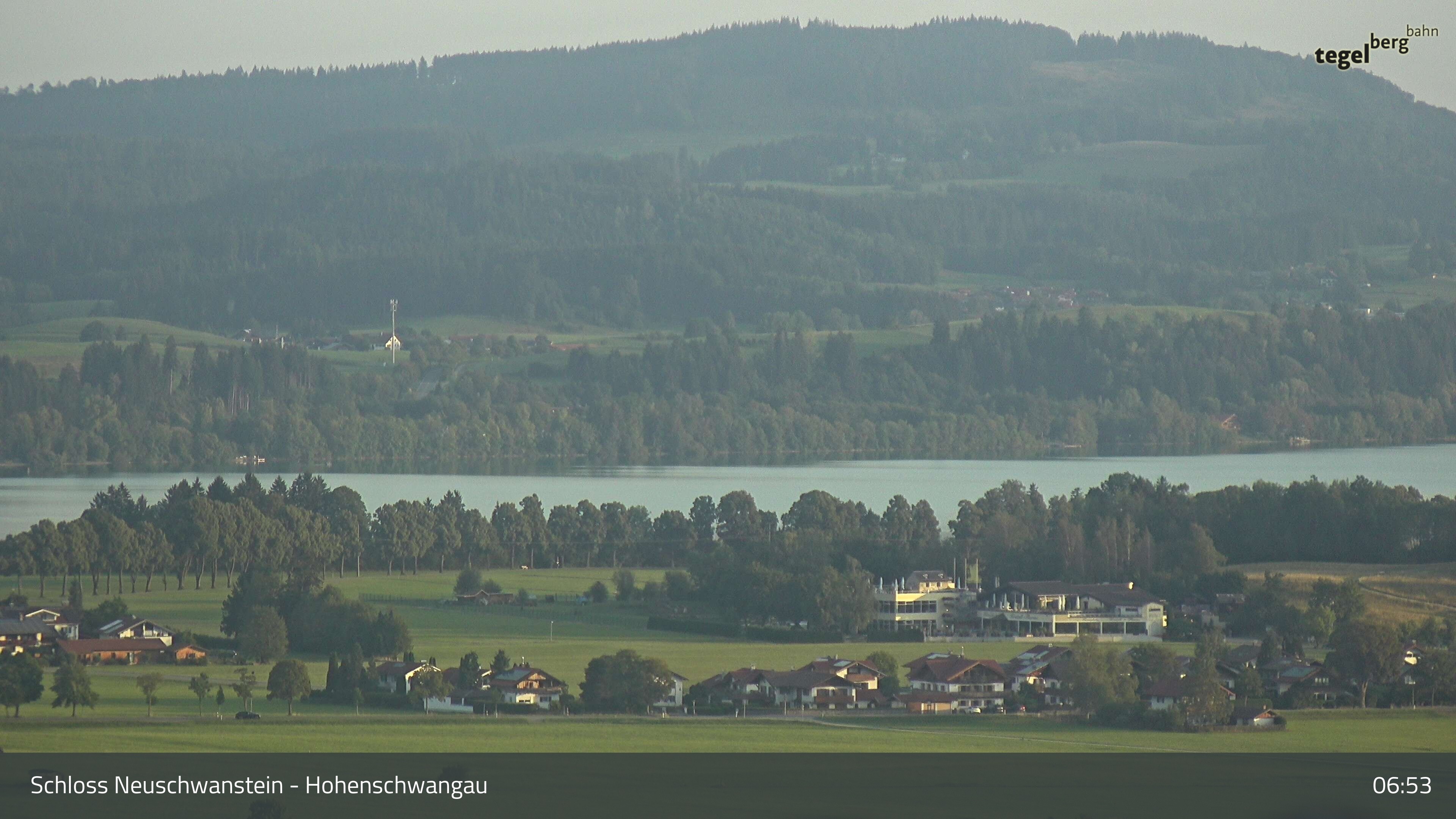 Archiv Foto Webcam Forggensee, Südufer und Schwangau
