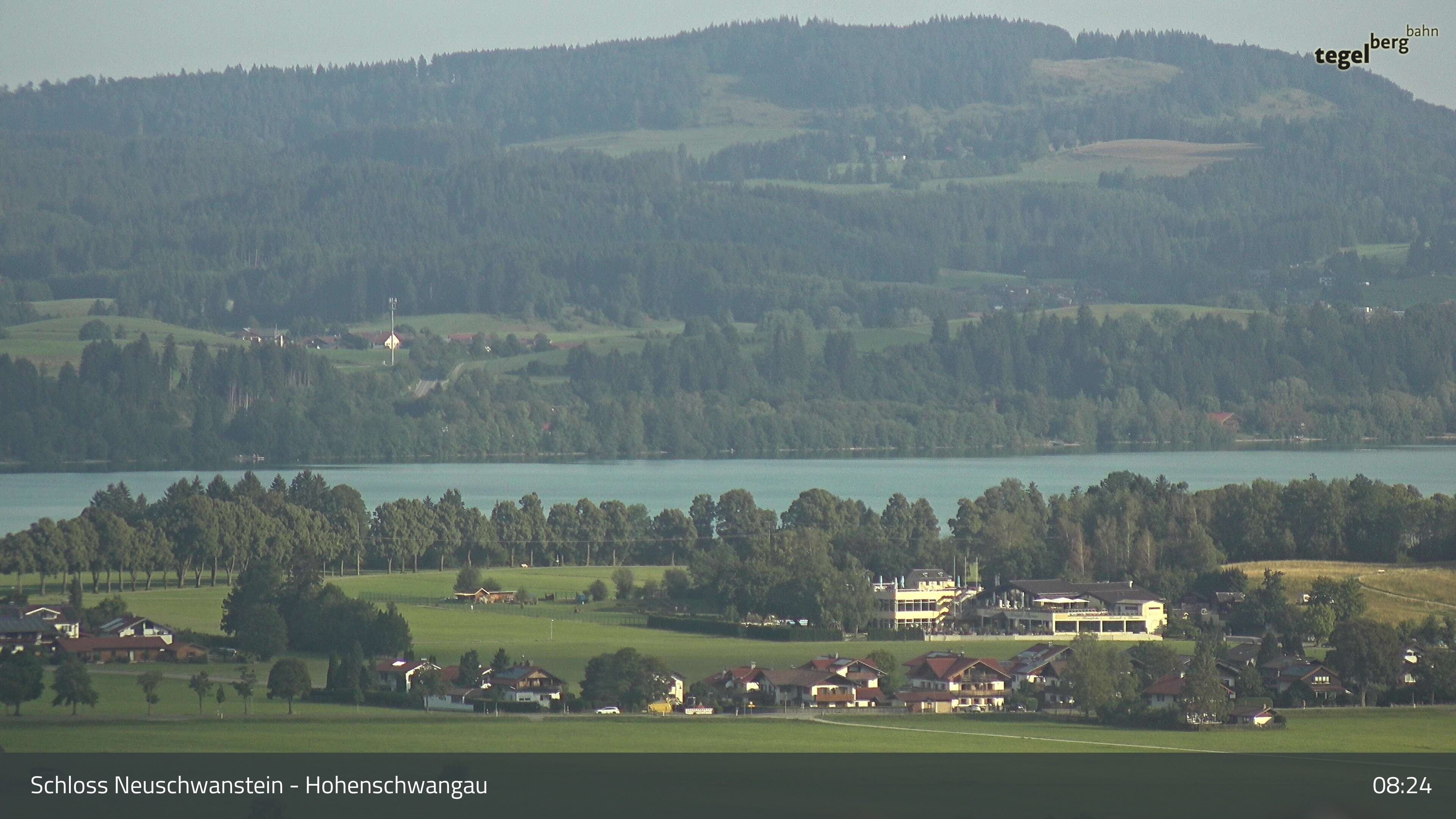 Archiv Foto Webcam Forggensee, Südufer und Schwangau