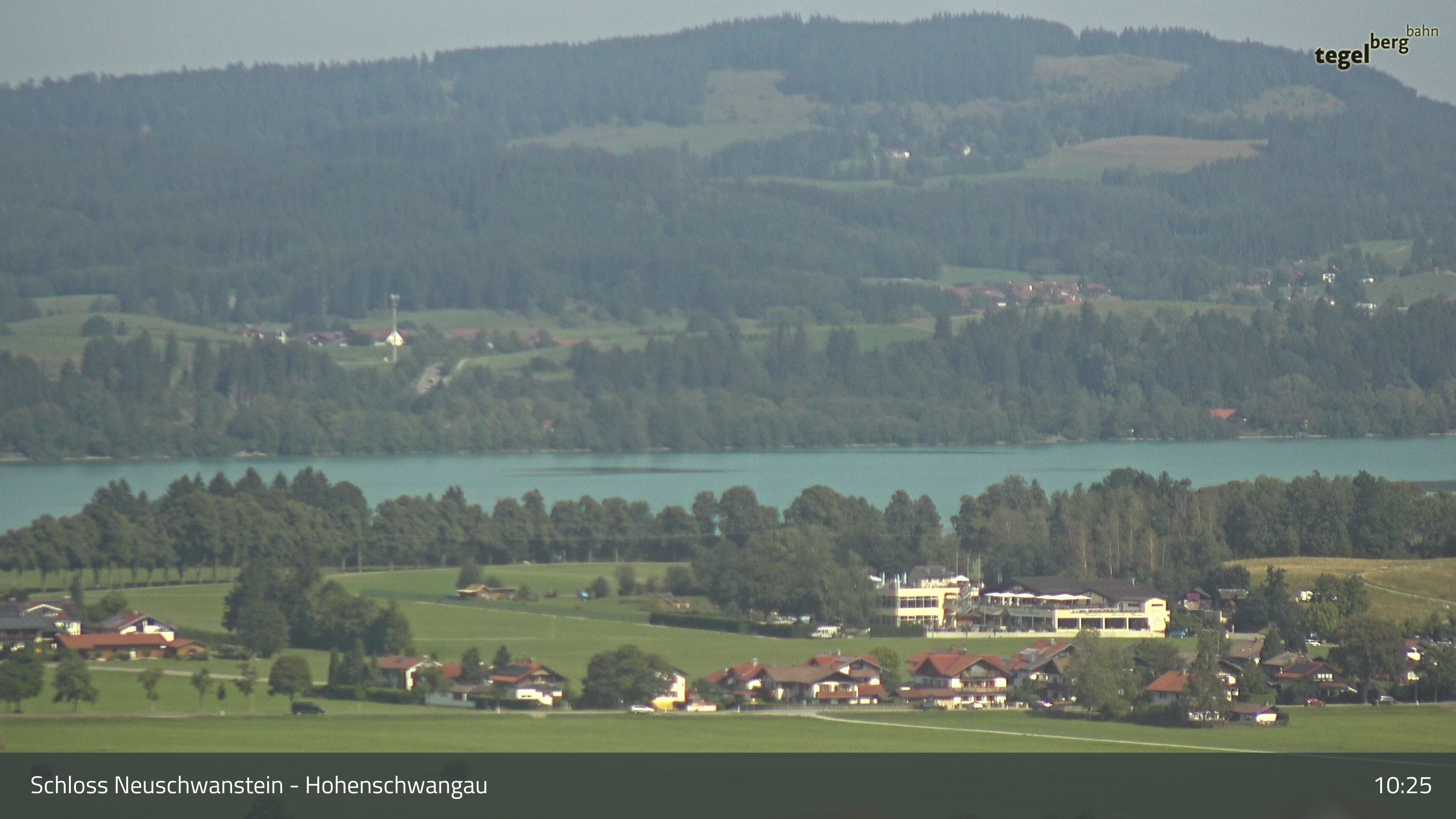 Archiv Foto Webcam Forggensee, Südufer und Schwangau