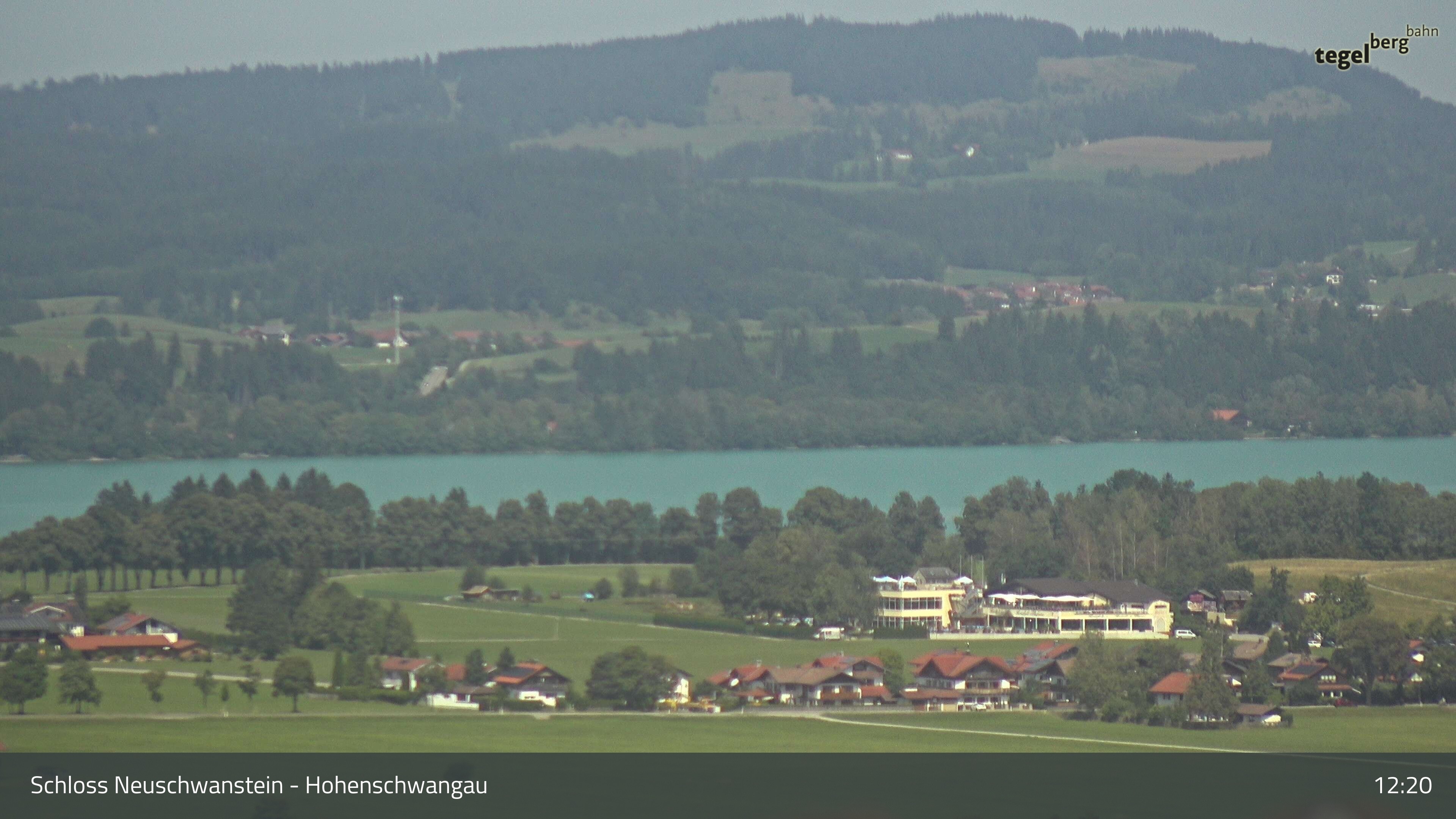 Archiv Foto Webcam Forggensee, Südufer und Schwangau