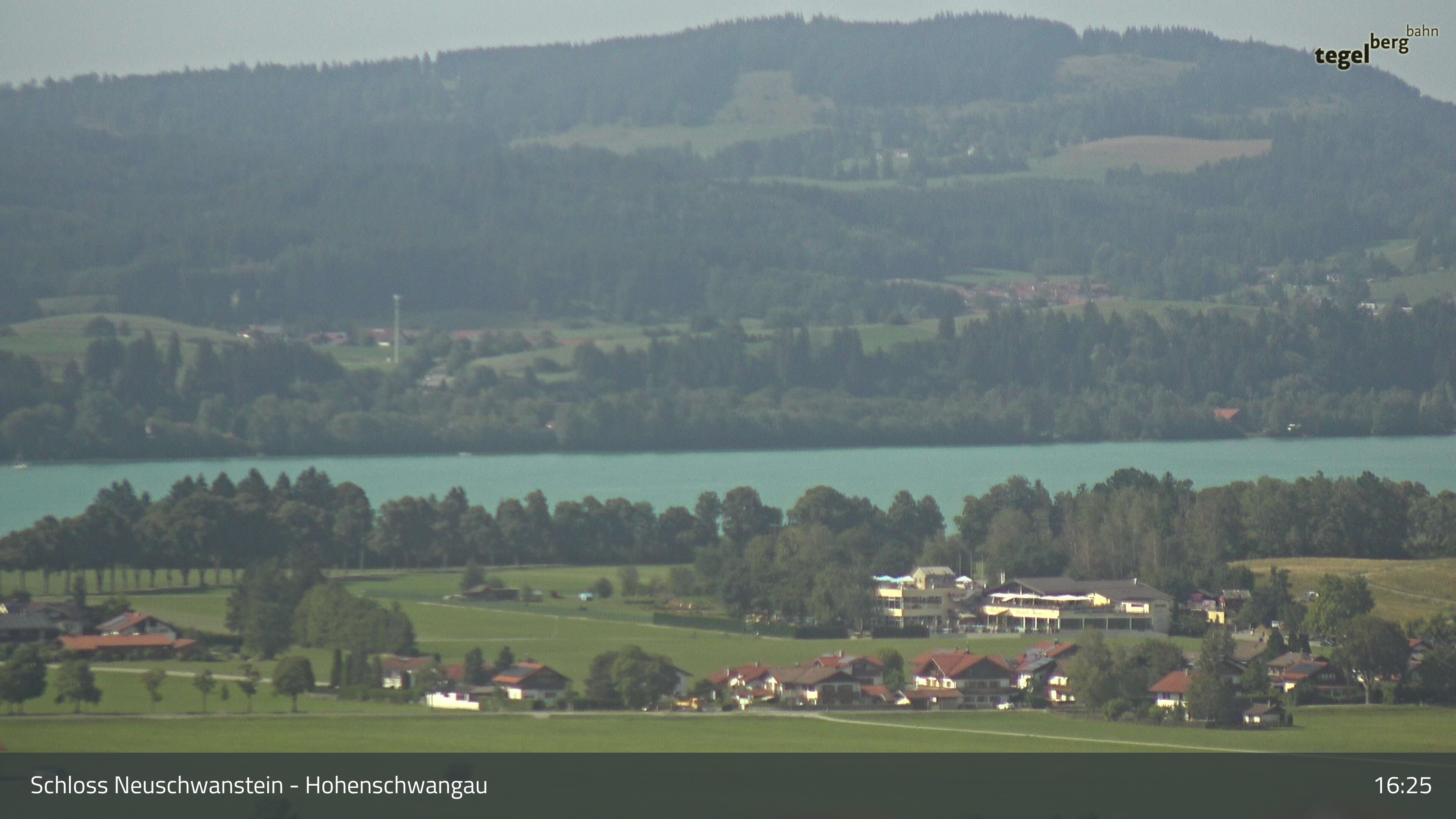 Archiv Foto Webcam Forggensee, Südufer und Schwangau