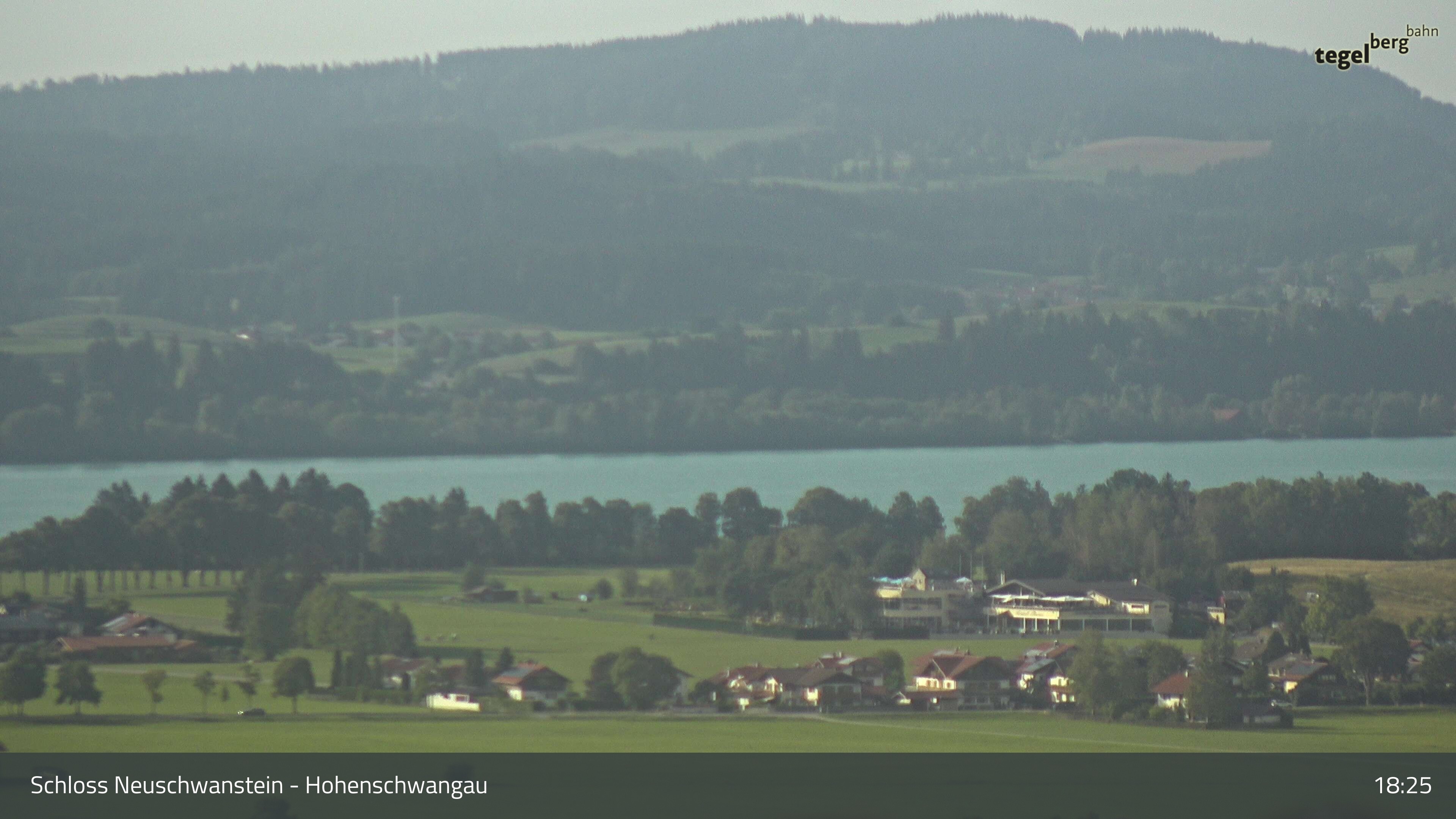 Archiv Foto Webcam Forggensee, Südufer und Schwangau