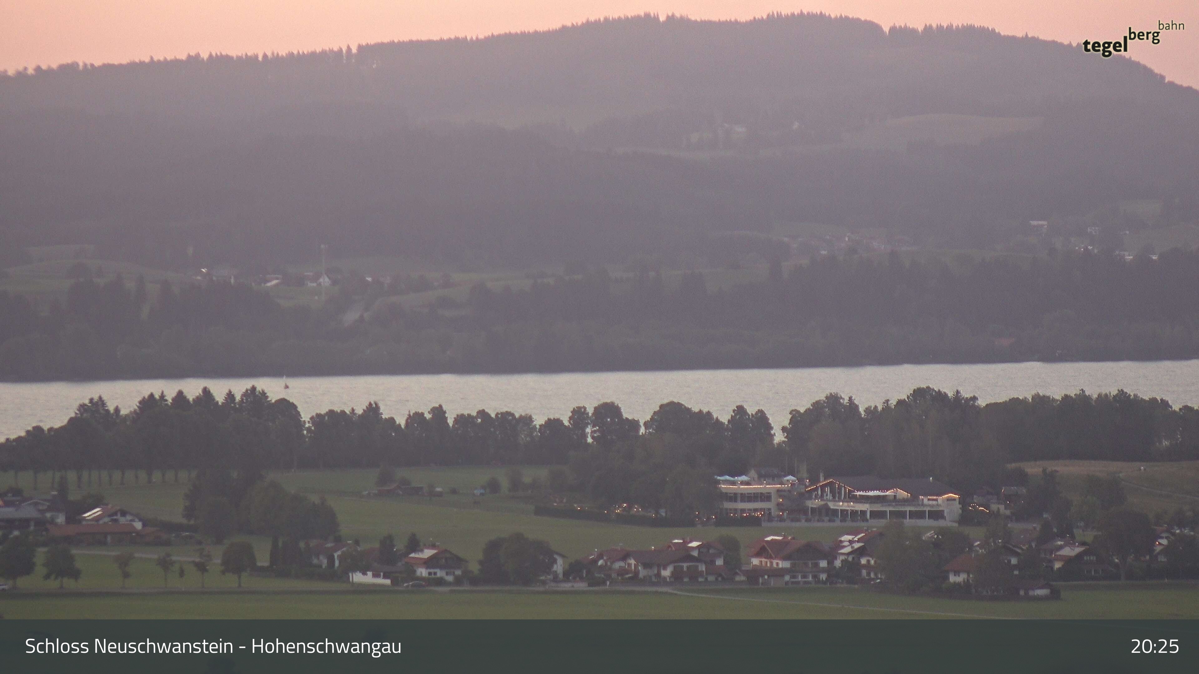 Archiv Foto Webcam Forggensee, Südufer und Schwangau