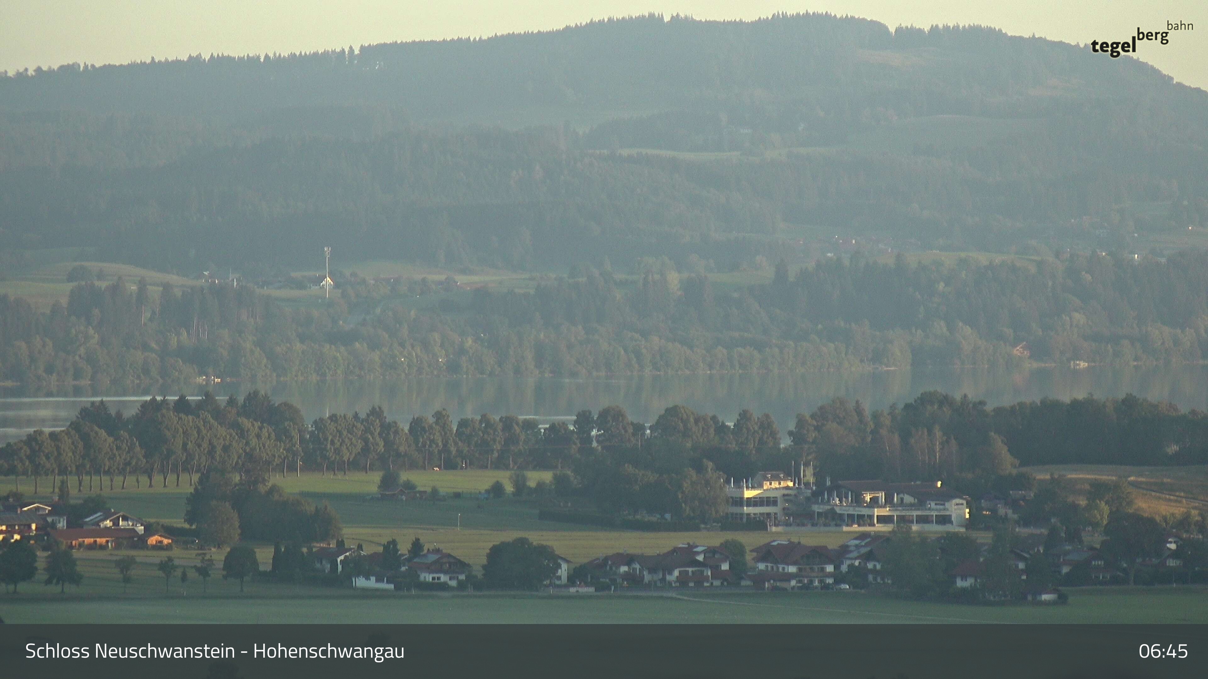 Archiv Foto Webcam Forggensee, Südufer und Schwangau