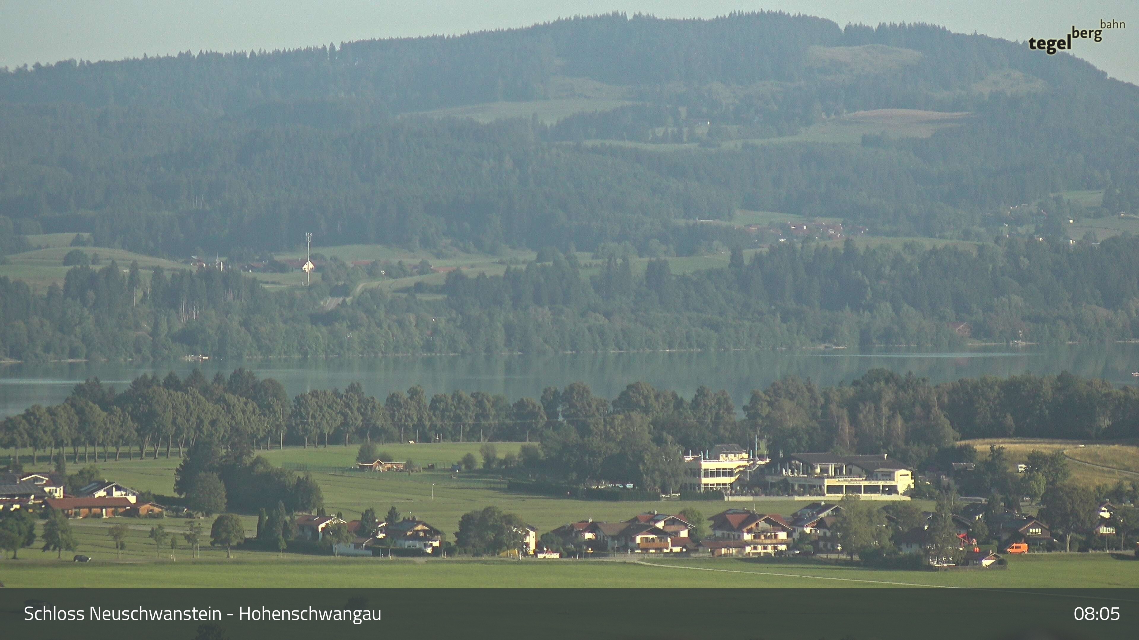 Archiv Foto Webcam Forggensee, Südufer und Schwangau