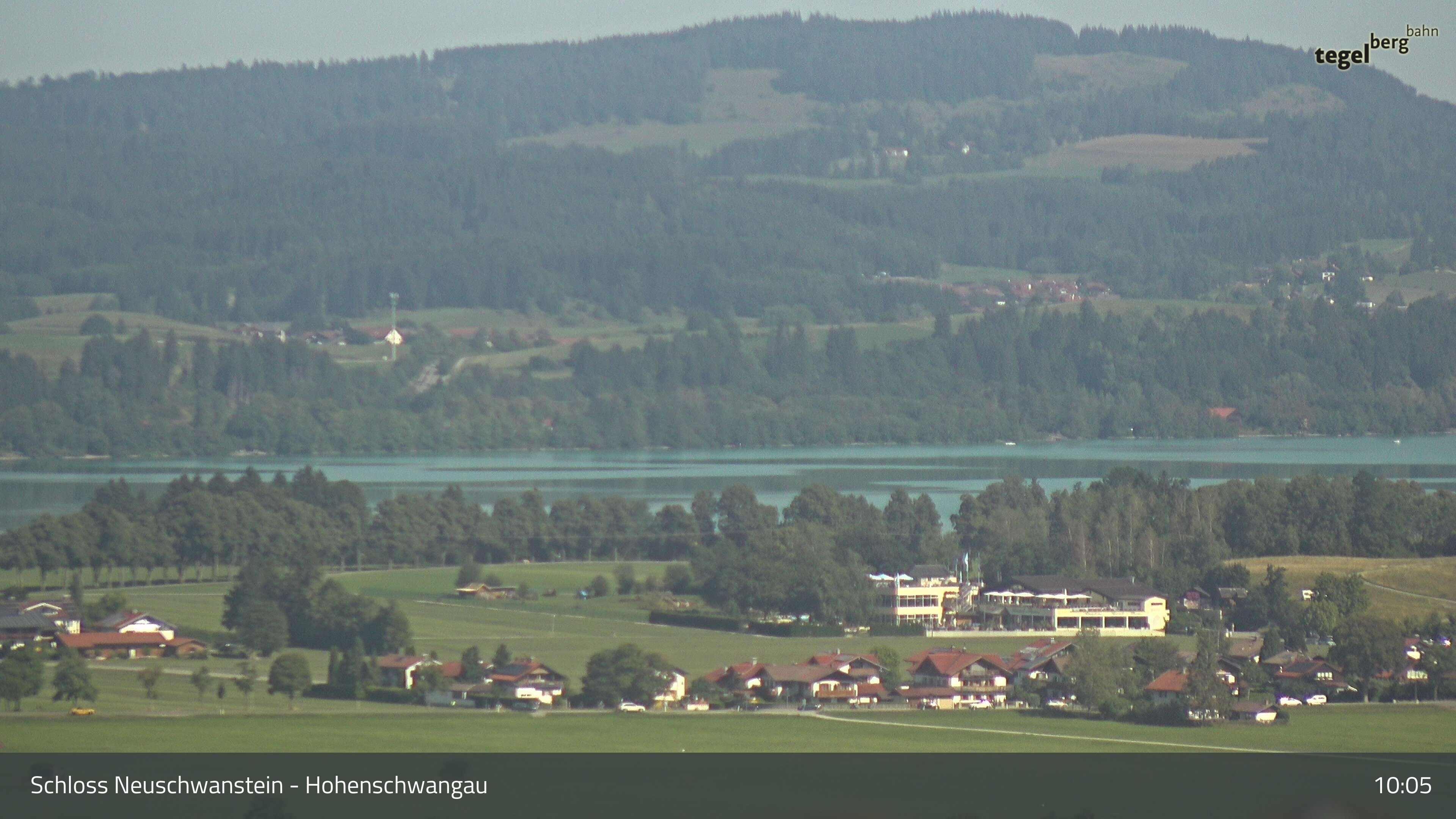 Archiv Foto Webcam Forggensee, Südufer und Schwangau