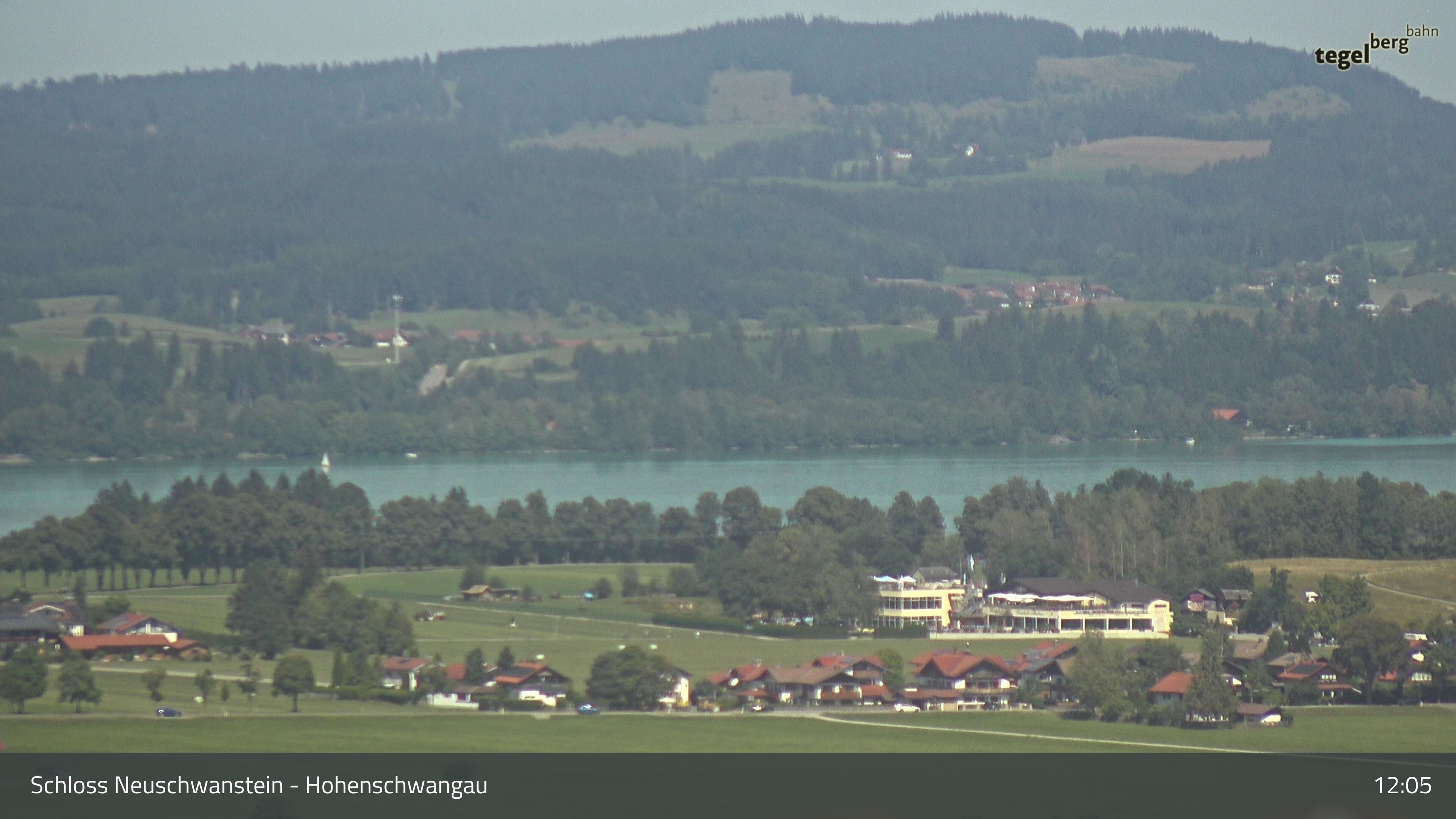 Archiv Foto Webcam Forggensee, Südufer und Schwangau