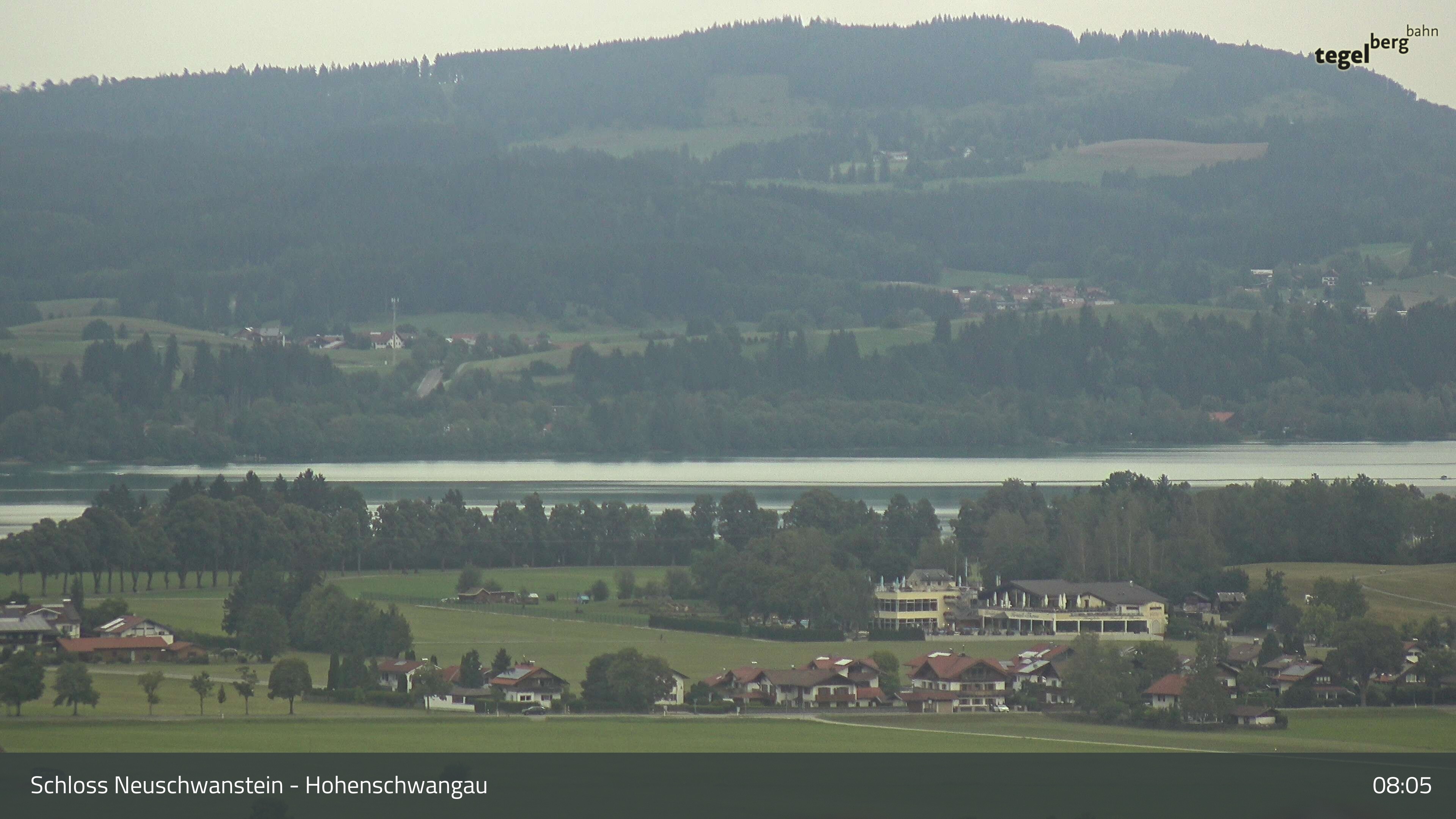 Archiv Foto Webcam Forggensee, Südufer und Schwangau