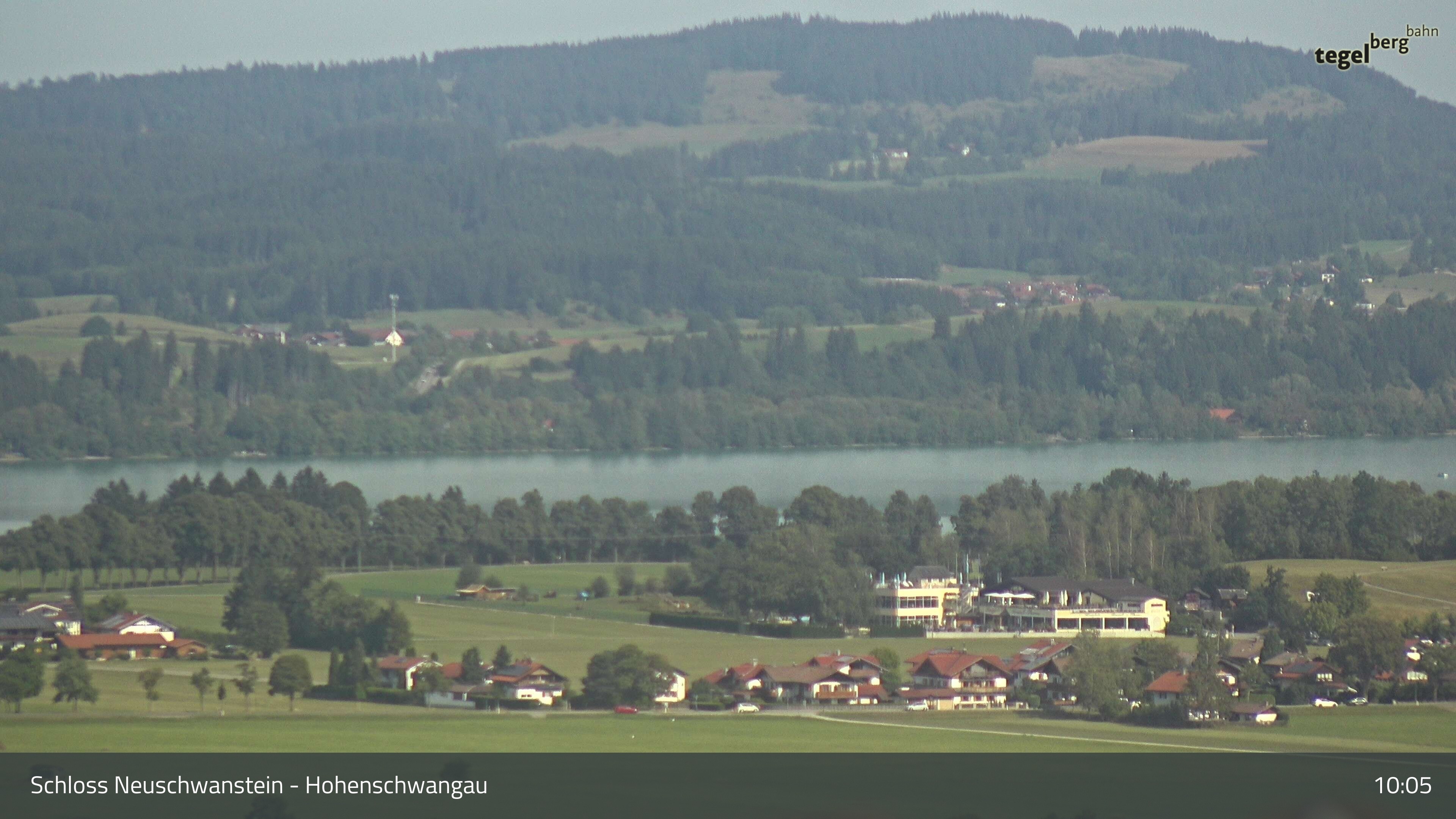 Archiv Foto Webcam Forggensee, Südufer und Schwangau