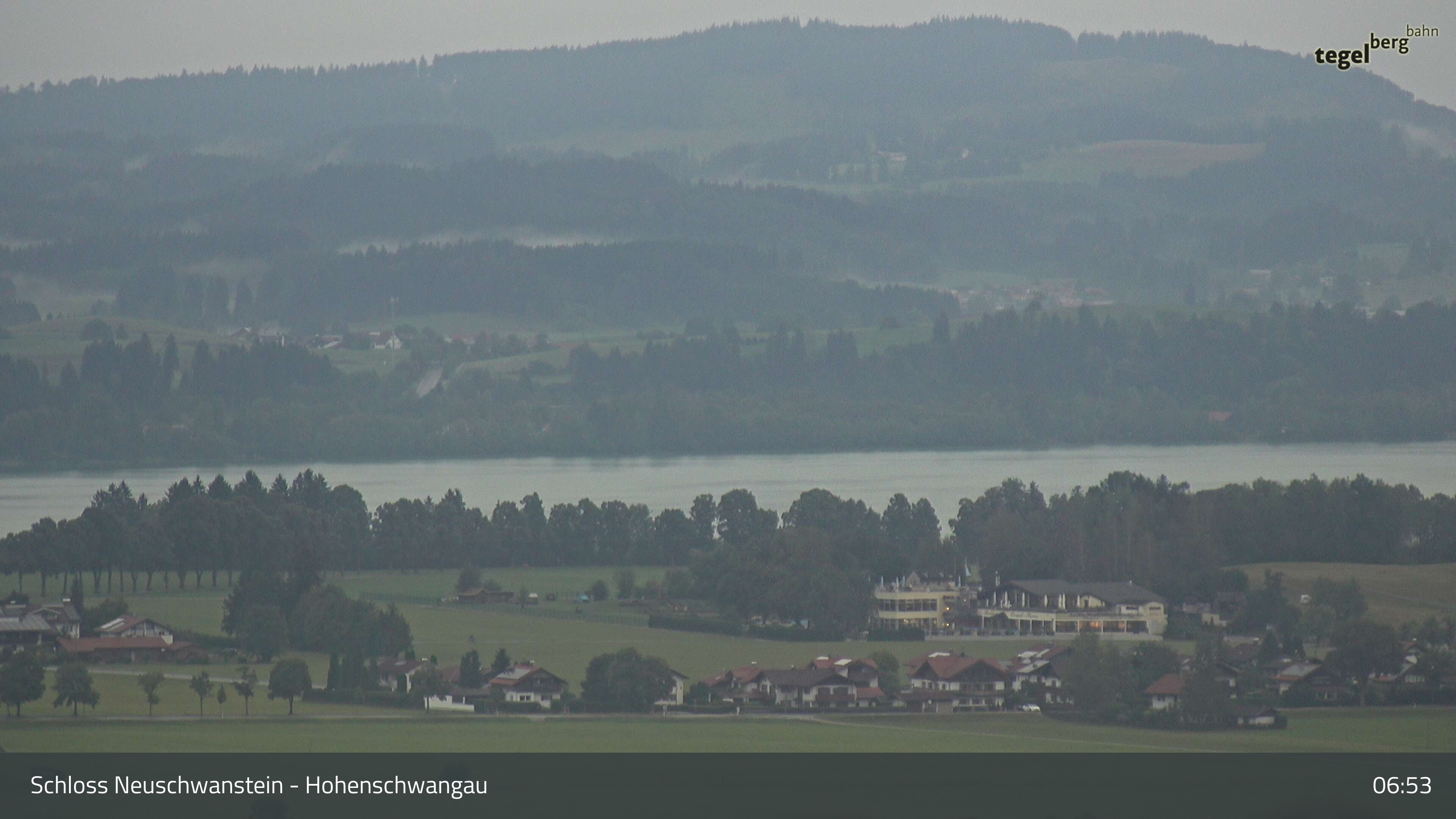 Archiv Foto Webcam Forggensee, Südufer und Schwangau